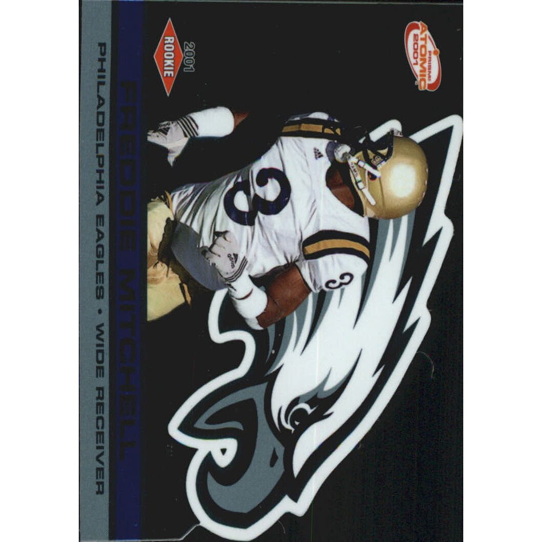 2001 Pacific Prism Atomic Blue #186 Freddie Mitchell