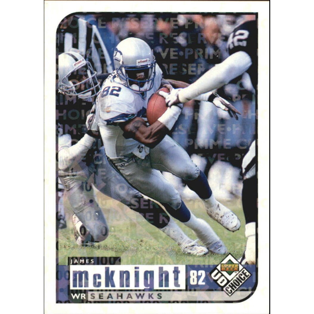 1998 UD Choice Prime Choice Reserve #418 James McKnight