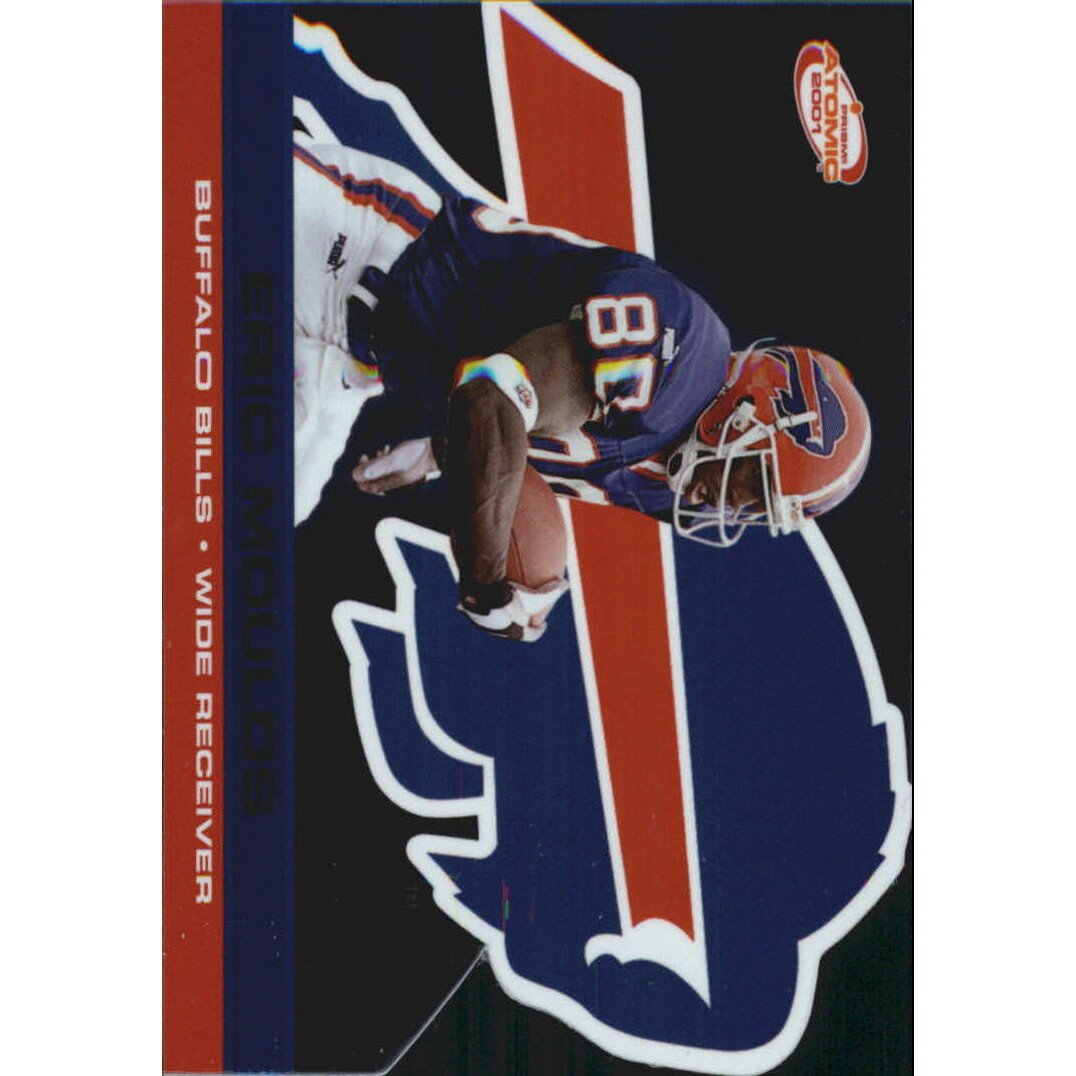 2001 Pacific Prism Atomic Blue #18 Eric Moulds