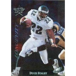 2002 Leaf Rookies and Stars Longevity #74 Duce Staley