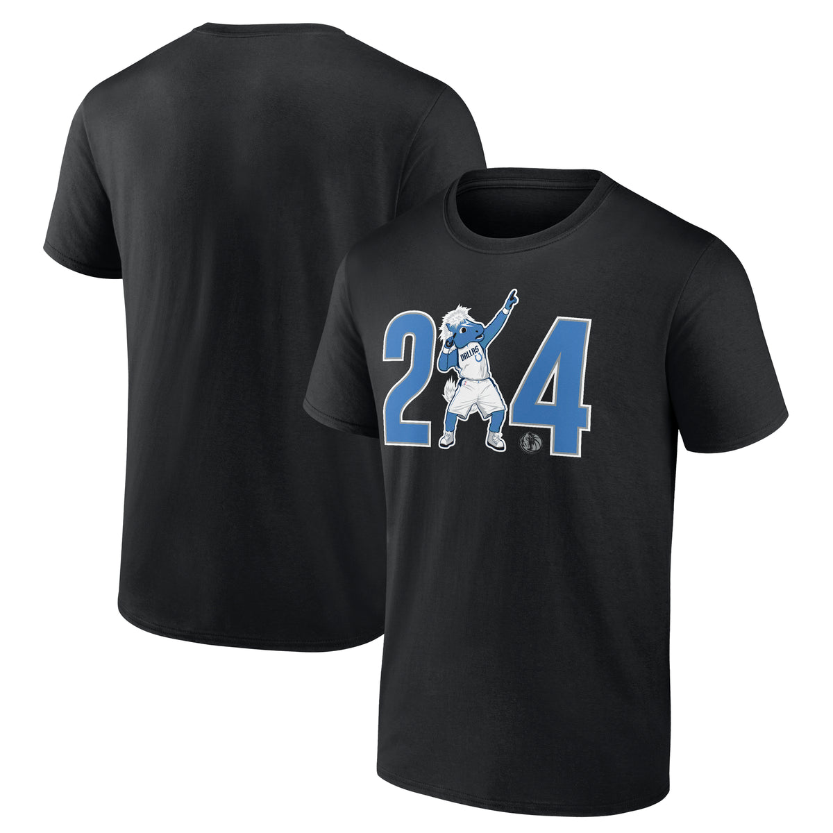 Men's Black Dallas Mavericks Core Hometown Launch T-Shirt