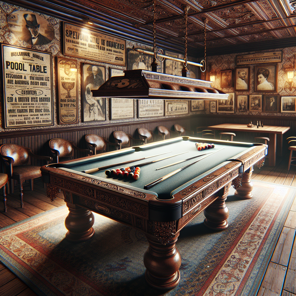 A Journey Through Time: The Fascinating History of Pool Tables