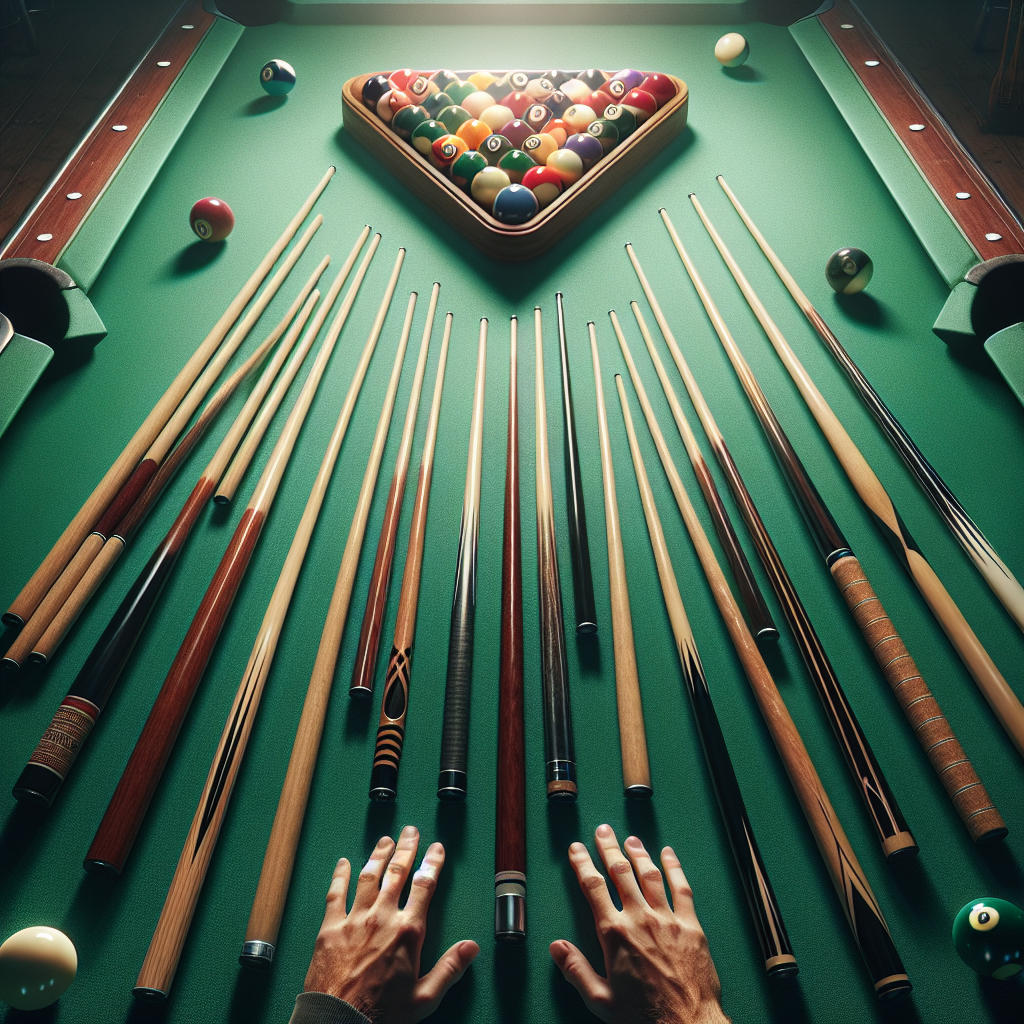 Beginner Pool Cues vs. Professional Options: Find the Perfect Fit for Your Game