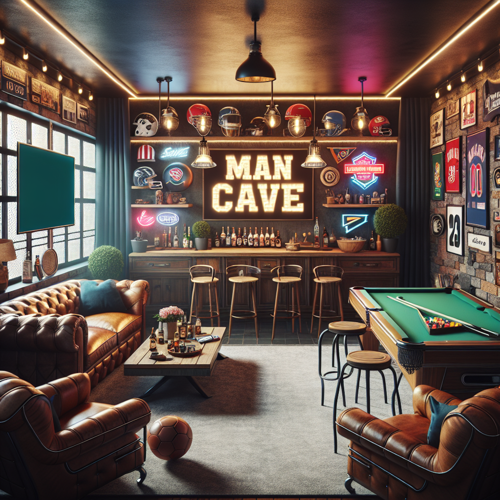 Transform Your Game Room: Must-Have Man Cave Decor and Billiards Accessories