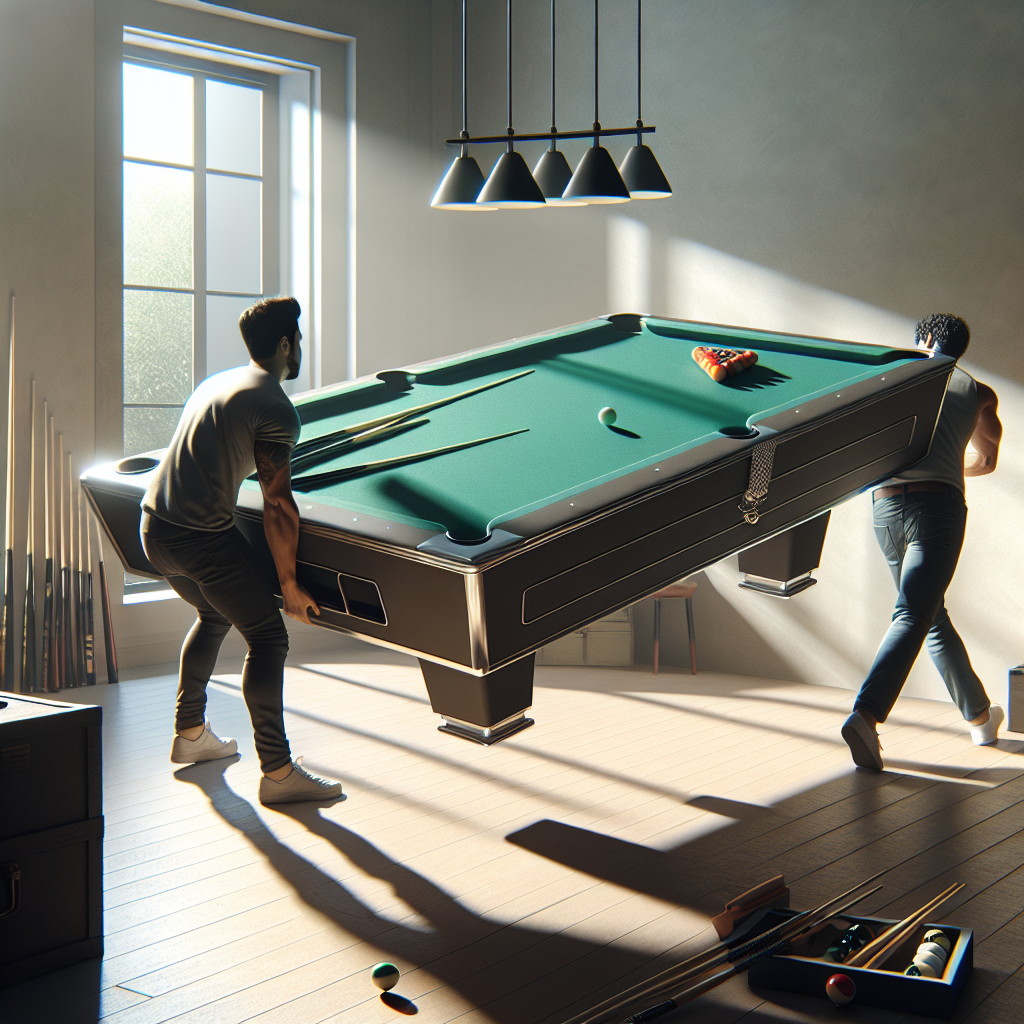 Ultimate Guide: How to Move Your Pool Table Without a Scratch