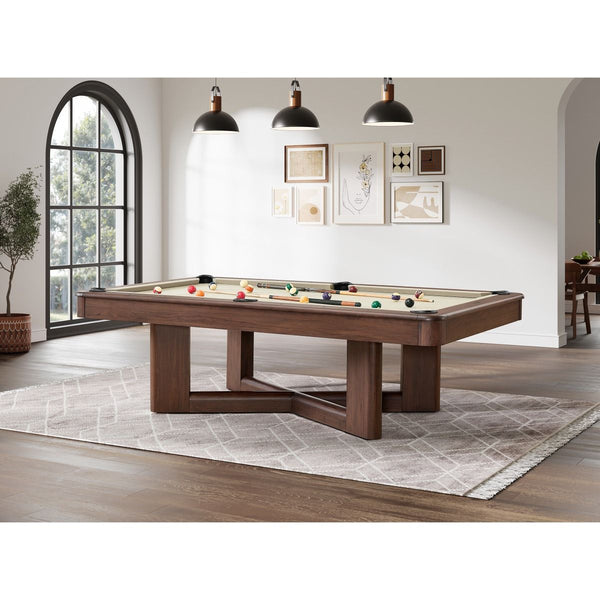 The Ashford 8' Pool Table, Dark Walnut – Mr. Everythingpooltable