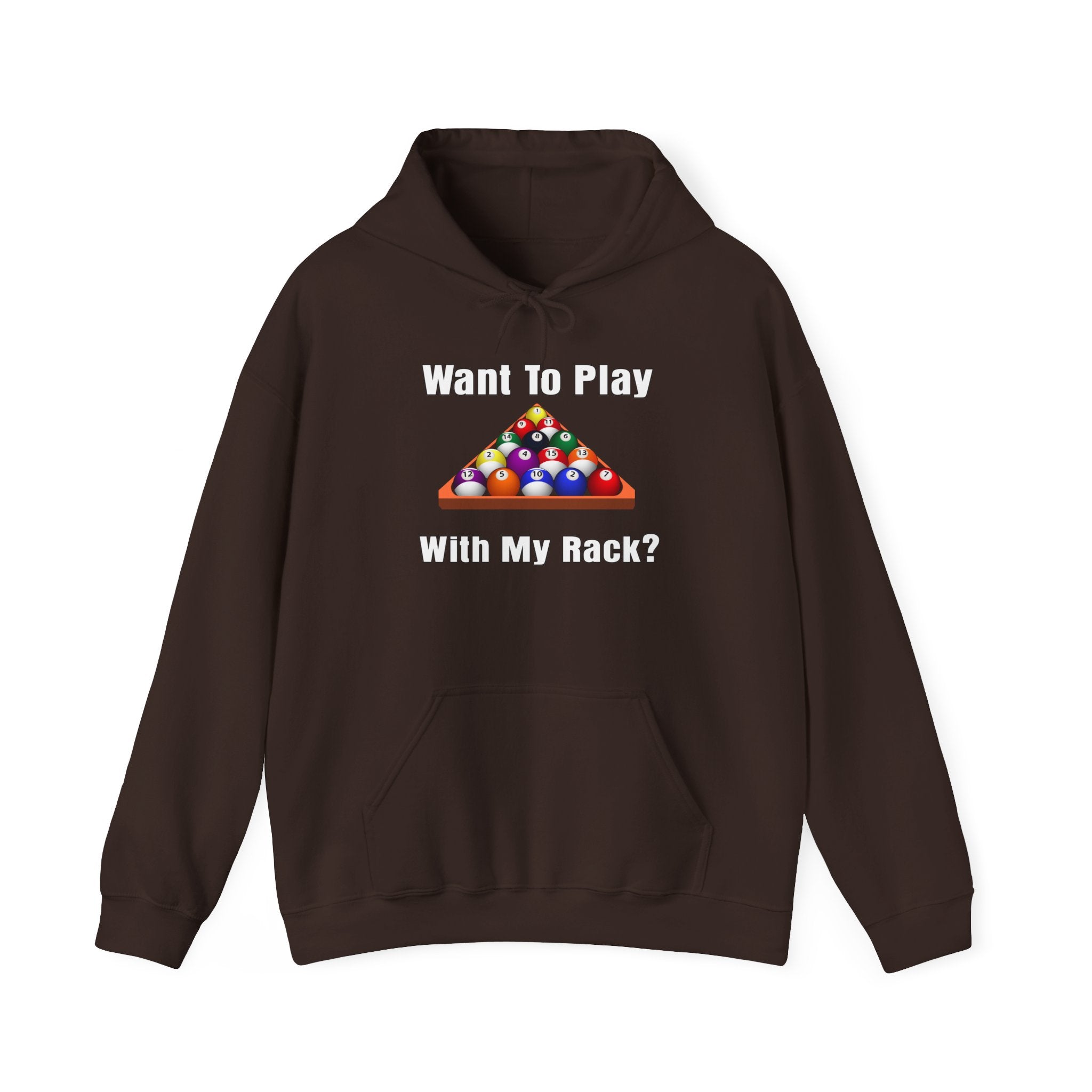 Want To Play Hooded Sweatshirt - Cozy and Stylish Unisex Sweater for Cold Days