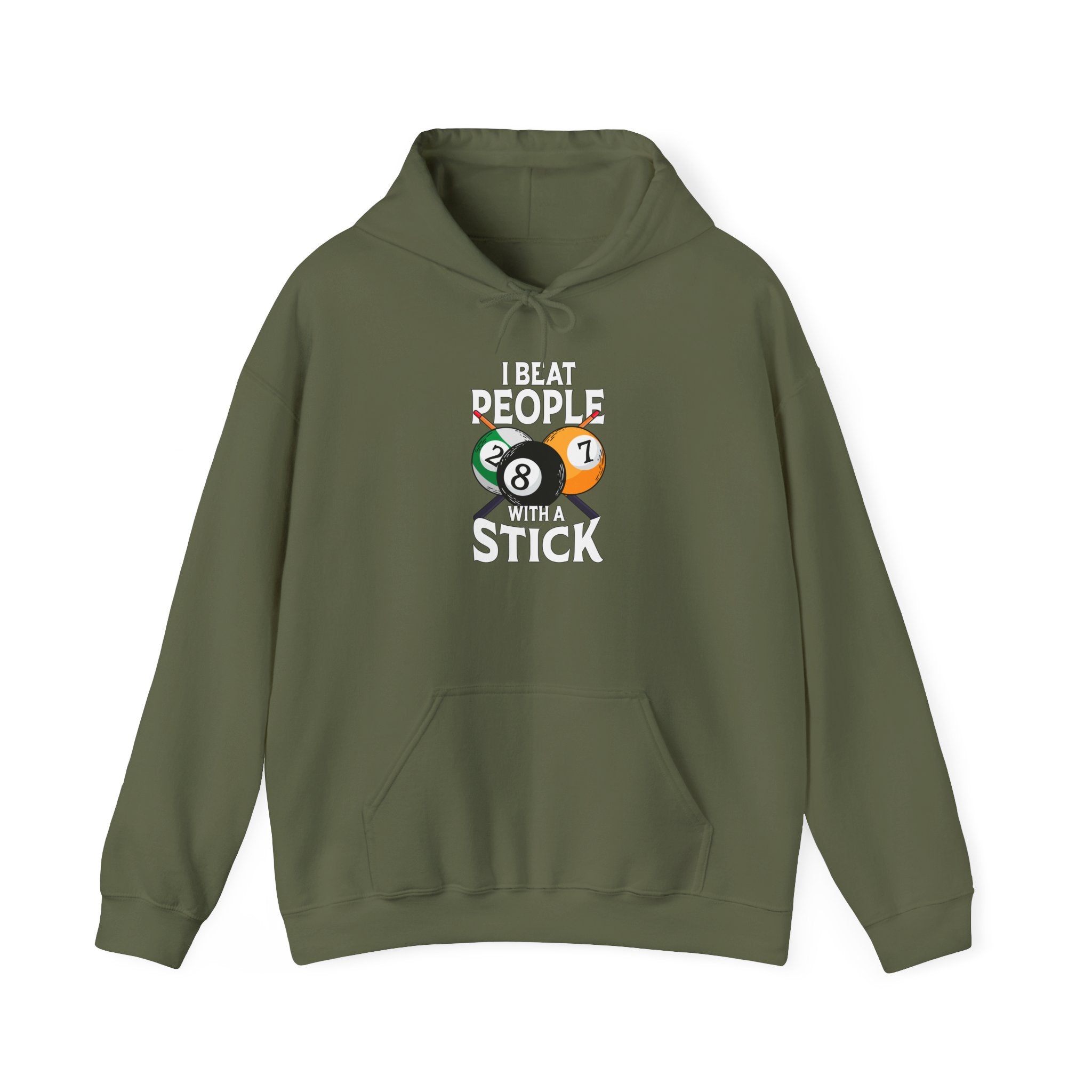 Beat with a Stick Hooded Sweatshirt