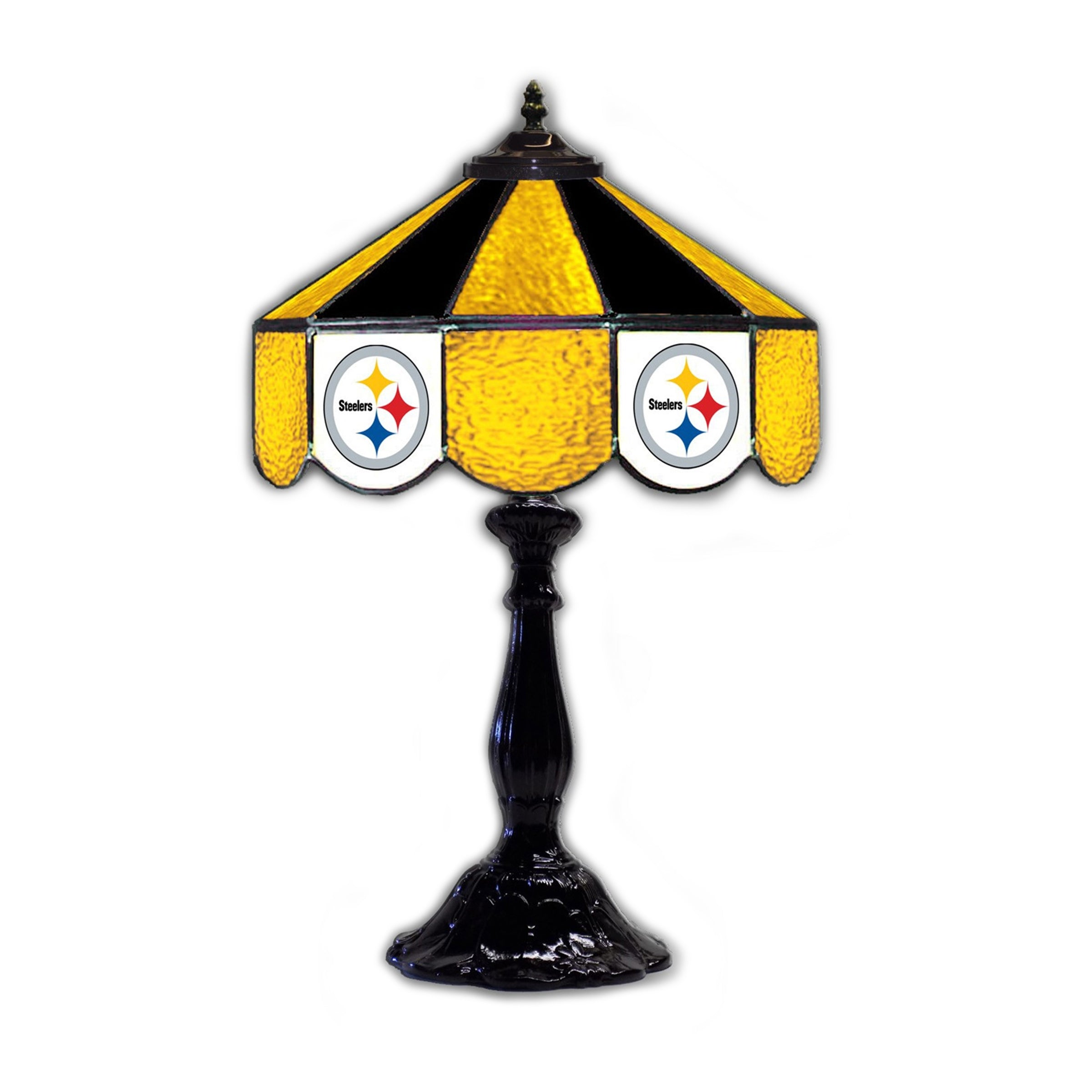 Pittsburgh Steelers  21" Glass Table Lamp