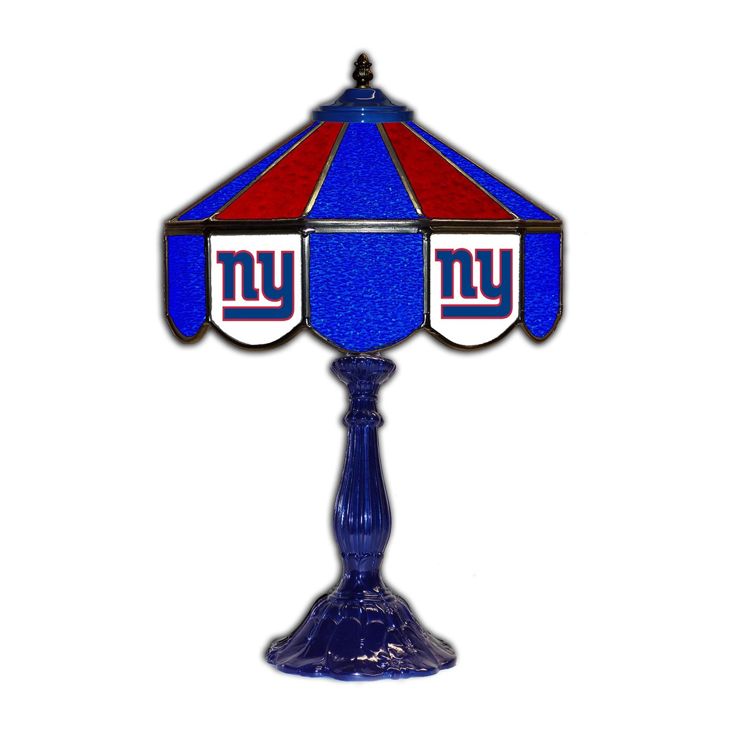 New York Giants  21" Glass Table Lamp