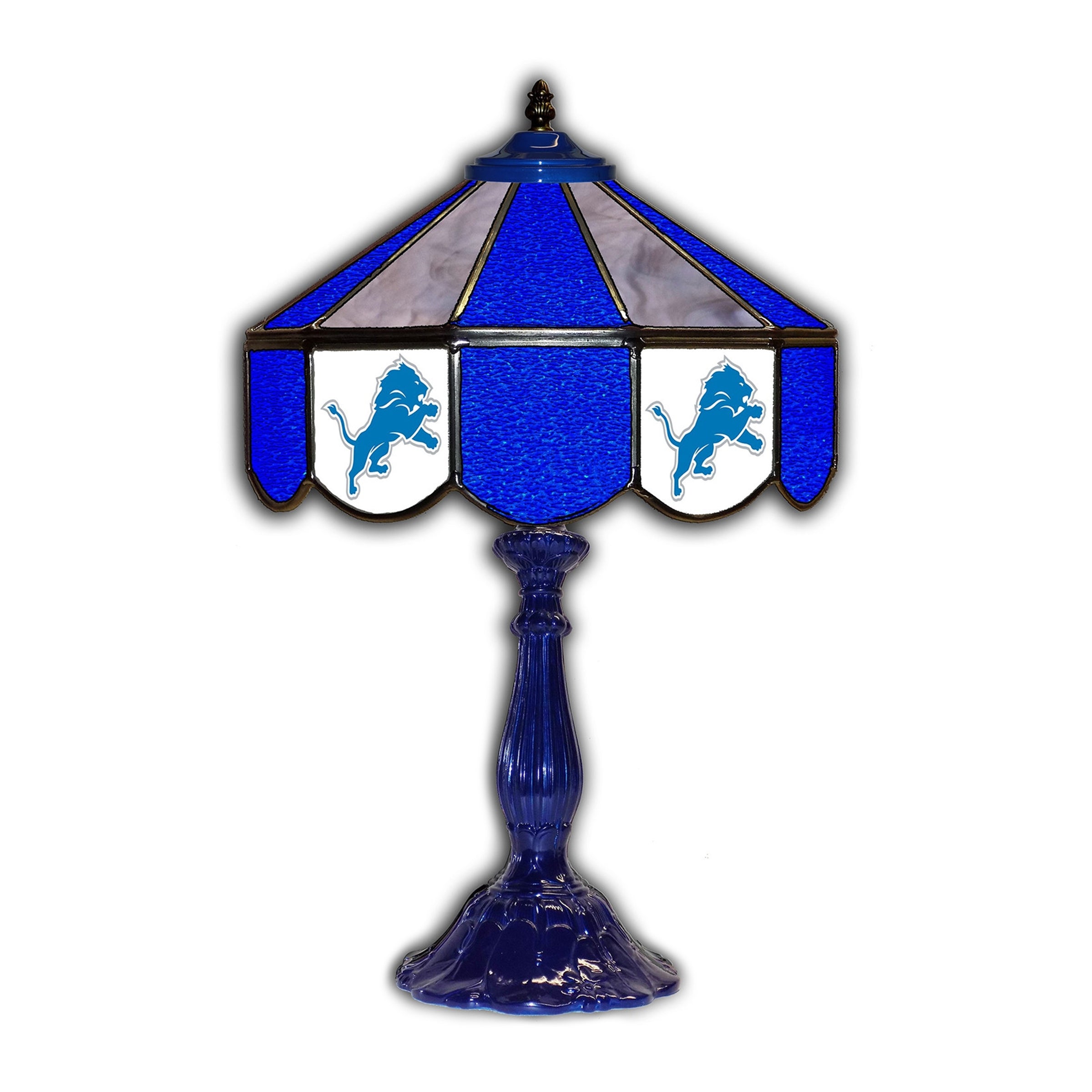 Detroit Lions  21" Glass Table Lamp