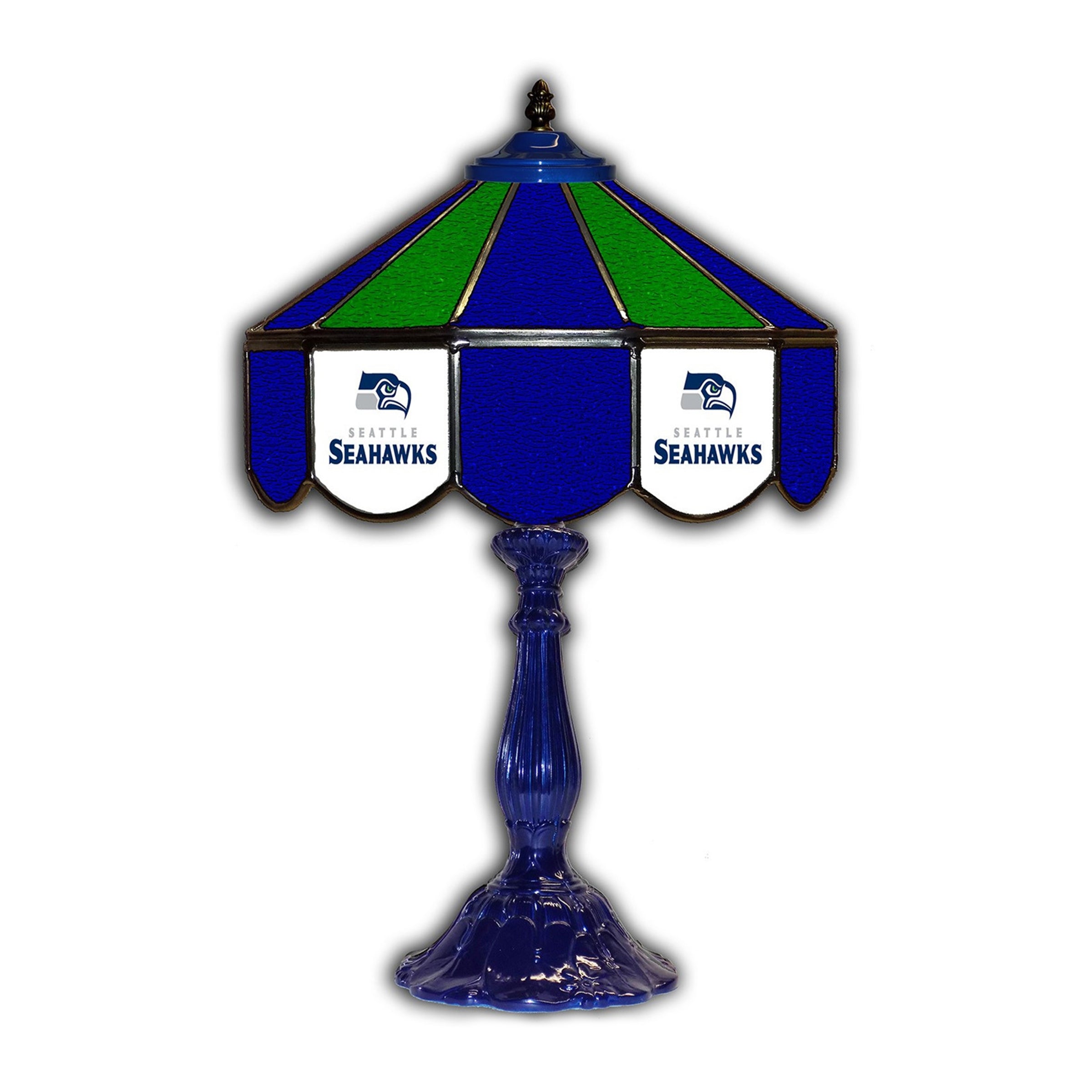 Seattle Seahawks  21" Glass Table Lamp