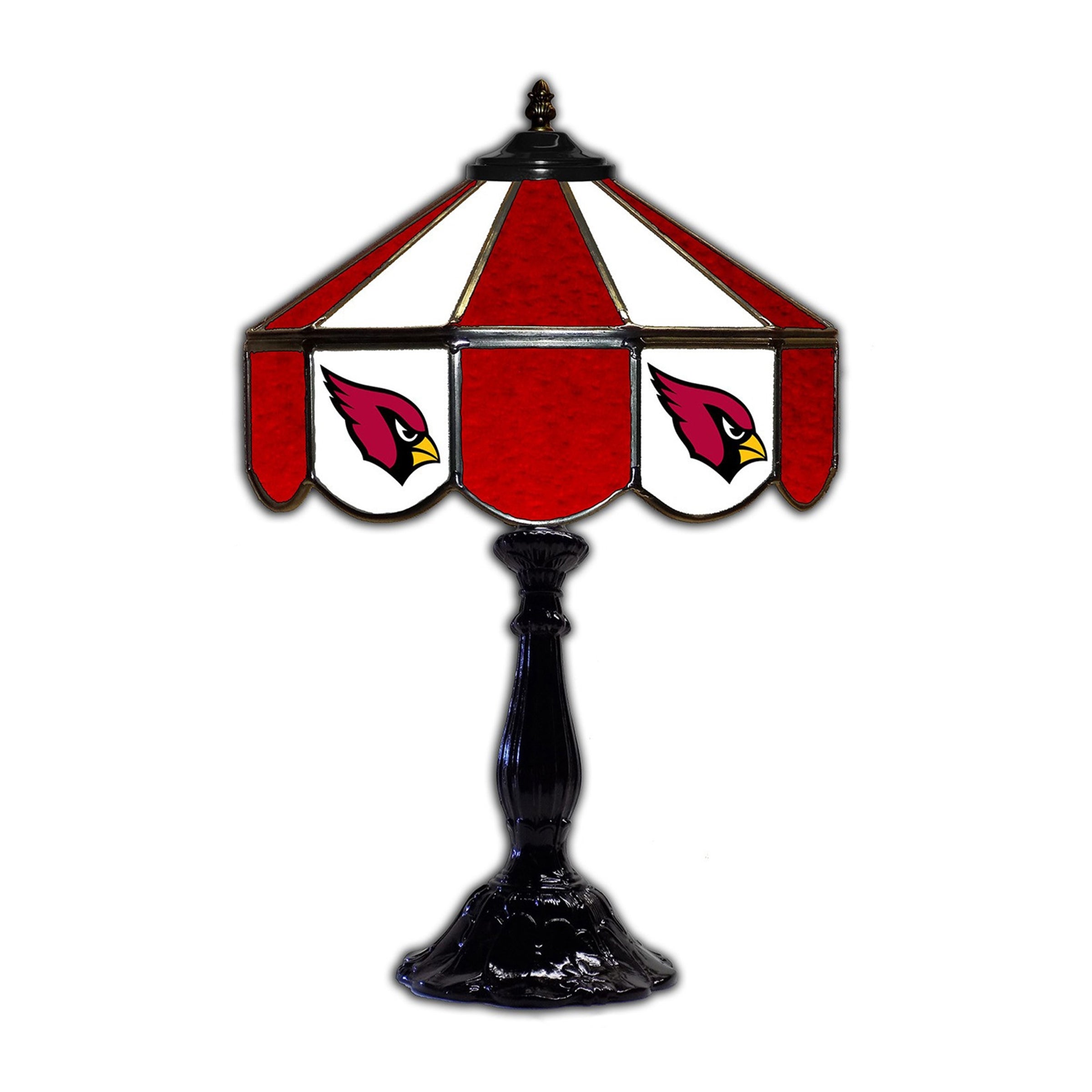 Arizona Cardinals  21" Glass Table Lamp