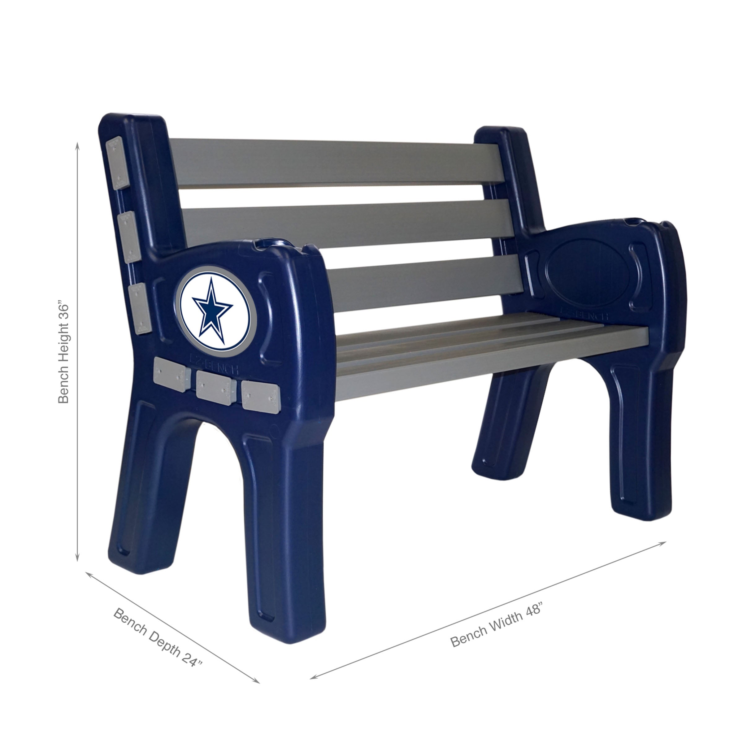 Dallas Cowboys Outdoor Bench