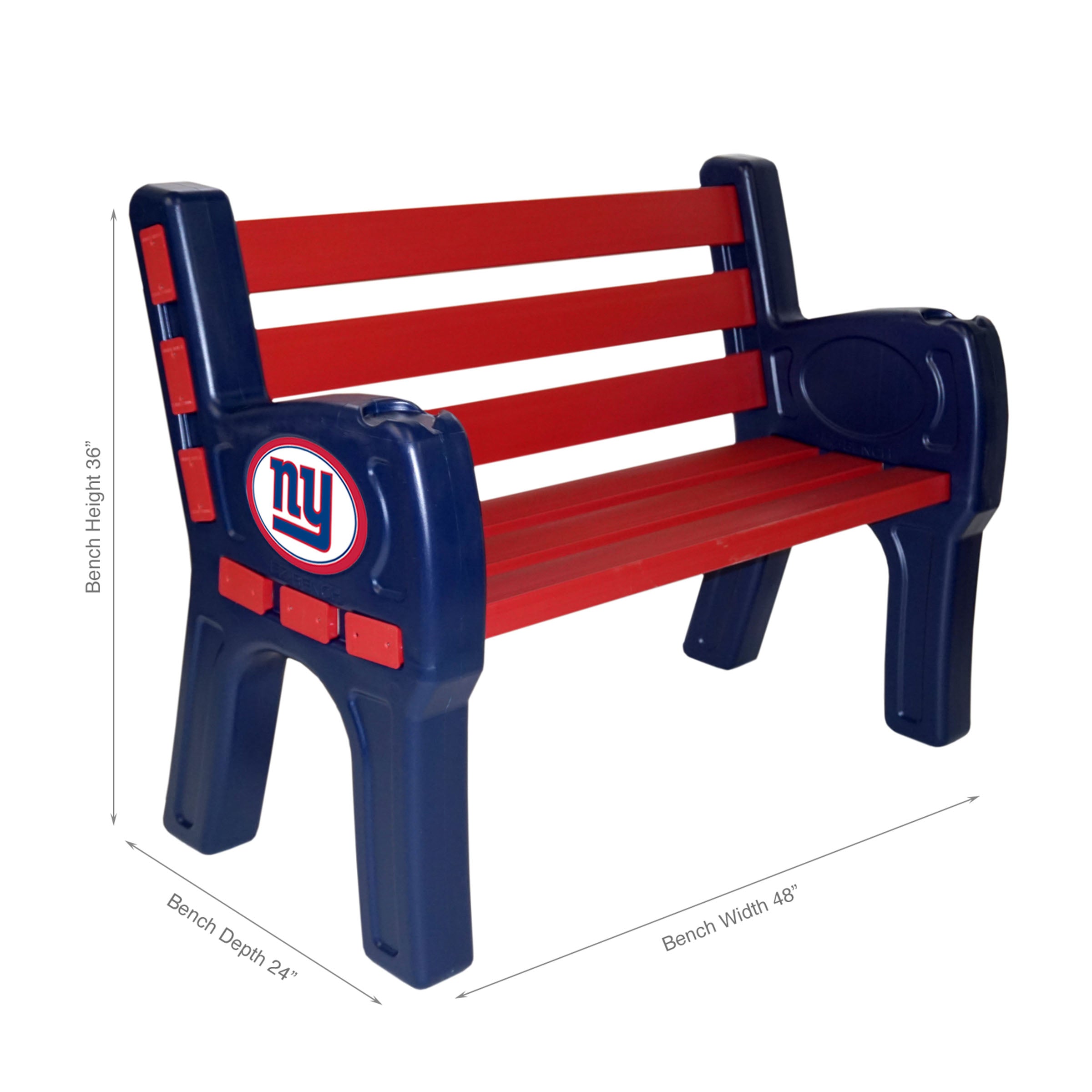 New York Giants Outdoor Bench