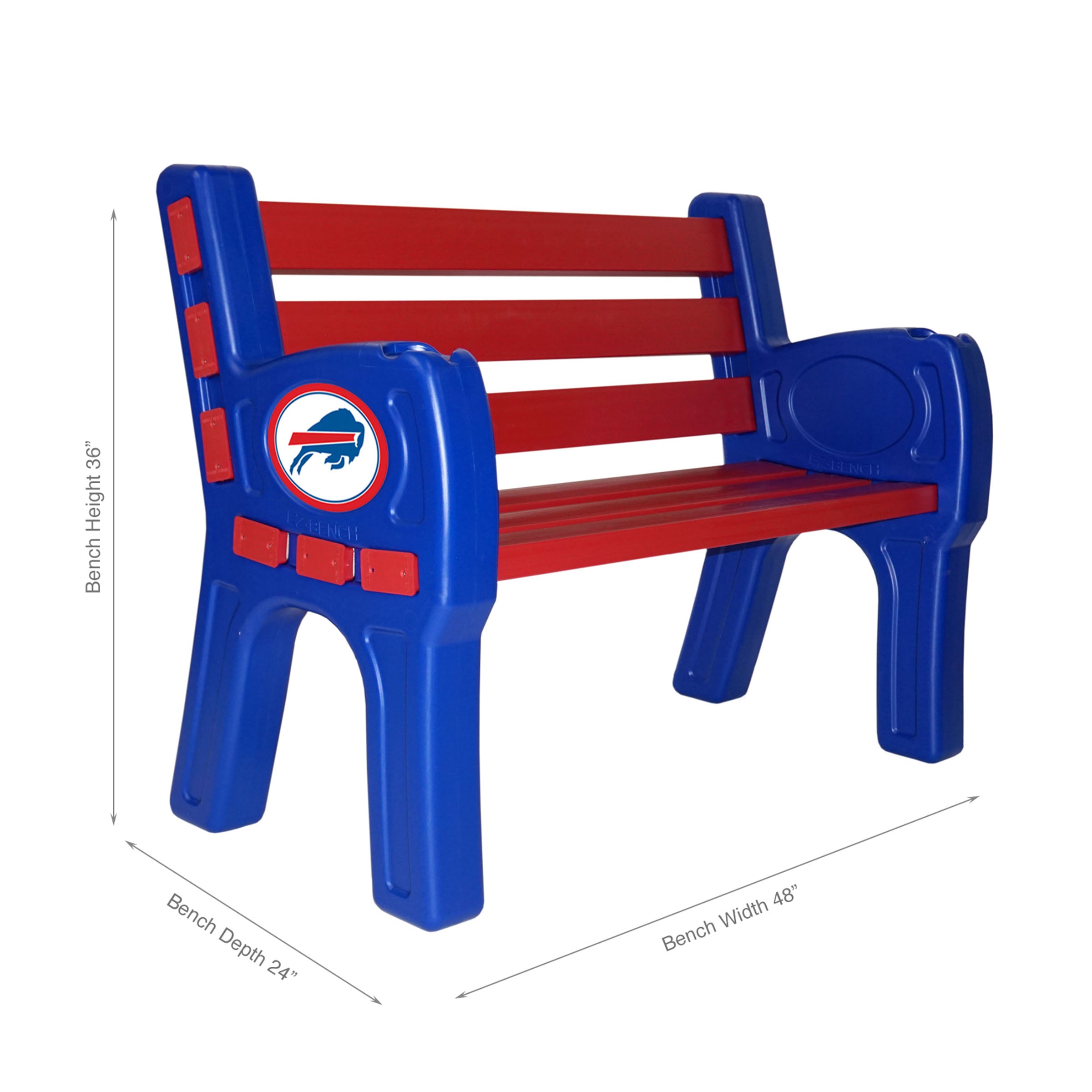 Buffalo Bills Outdoor Bench