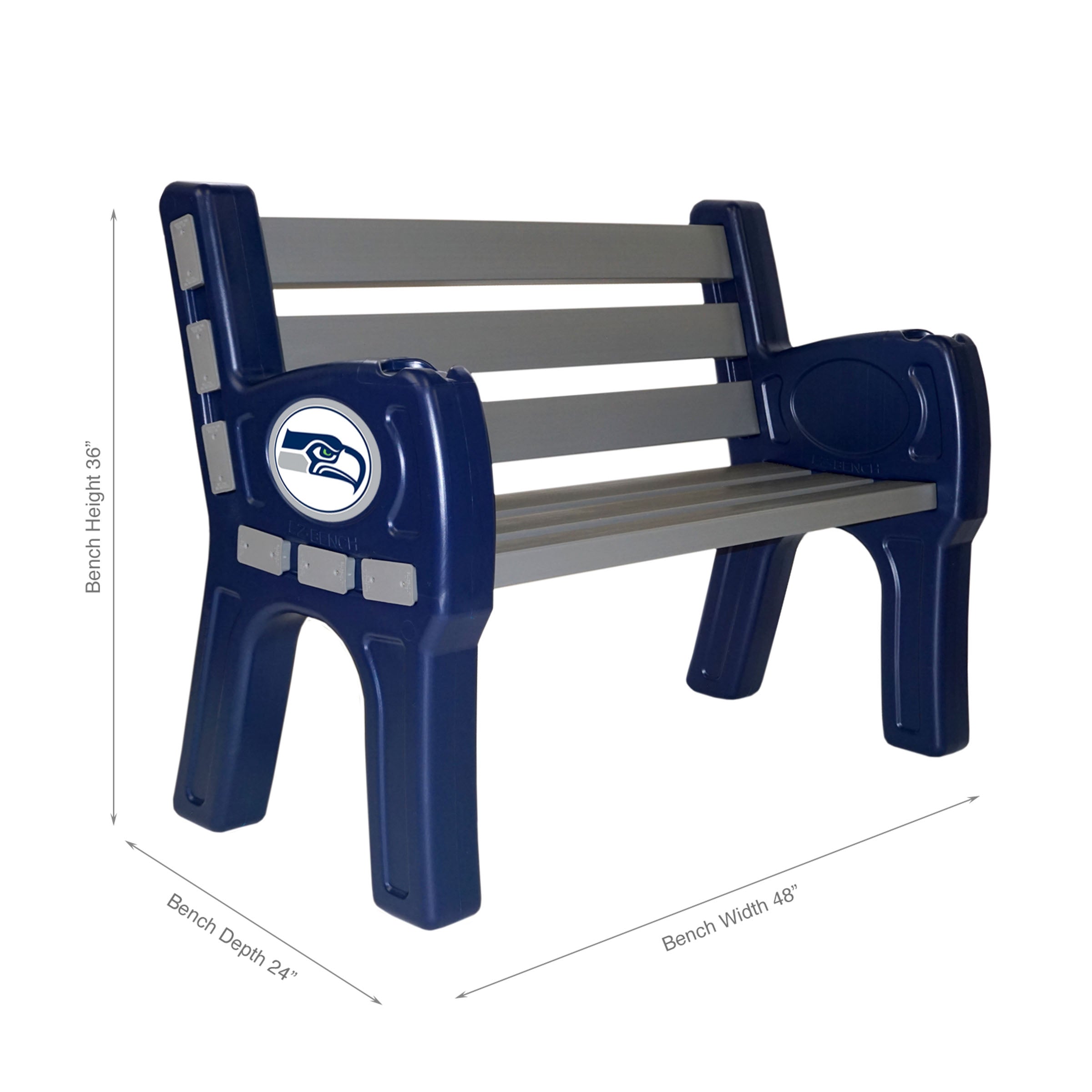 Seattle Seahawks Outdoor Bench