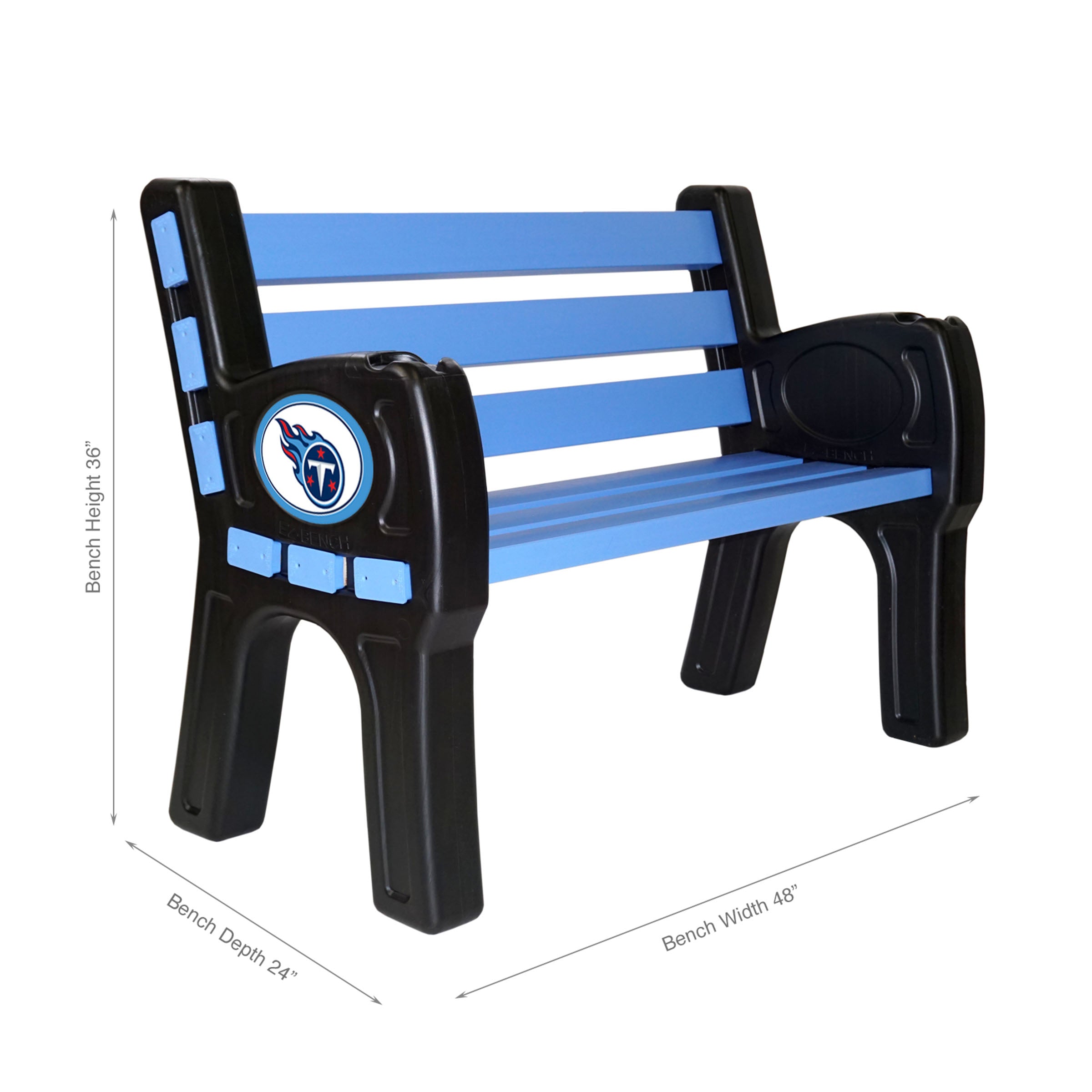 Tennessee Titans Outdoor Bench