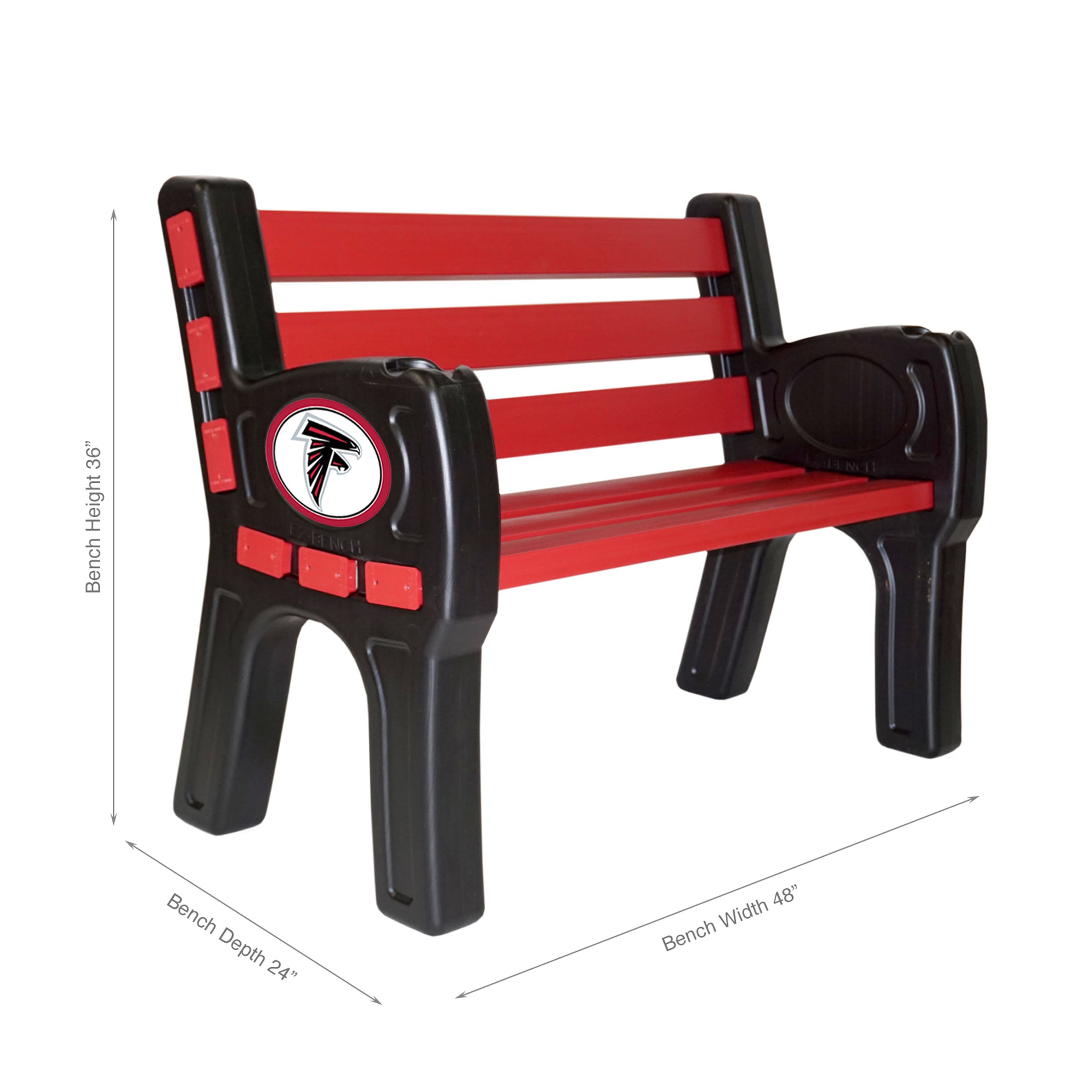 Atlanta Falcons Outdoor Bench