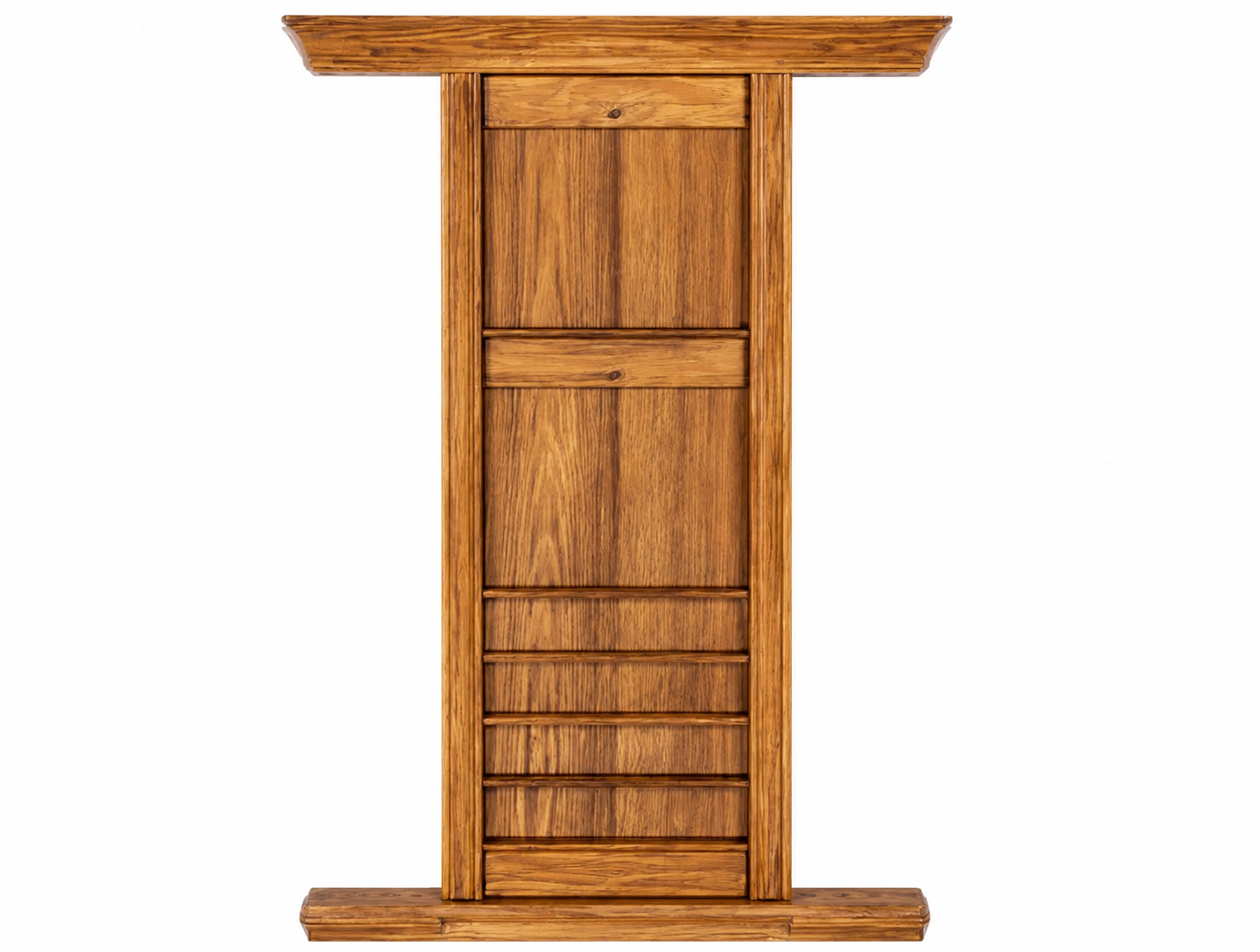 Spencer Marston Wall Pool Cue Rack - Acacia