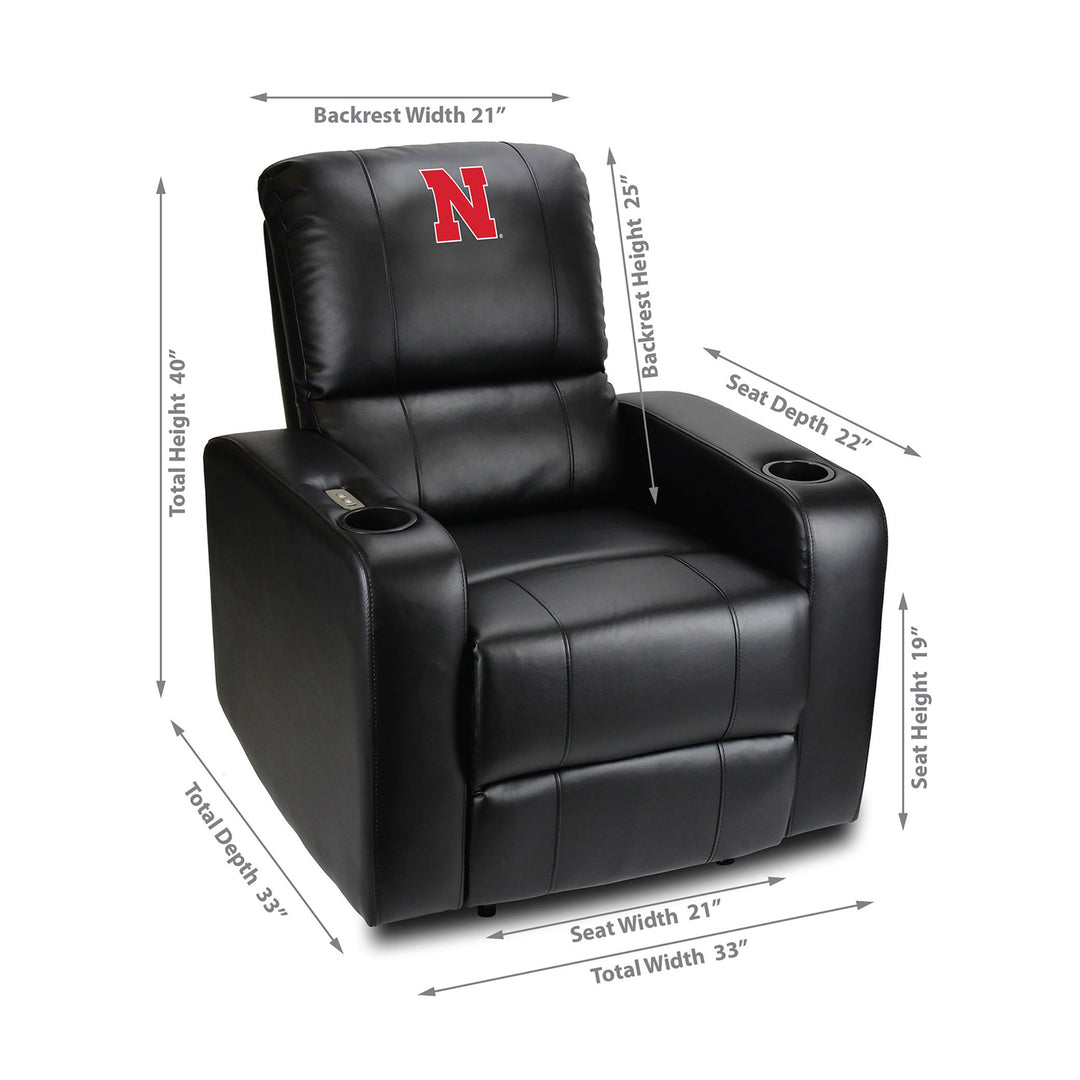 University Of Nebraska Power Theater Recliner