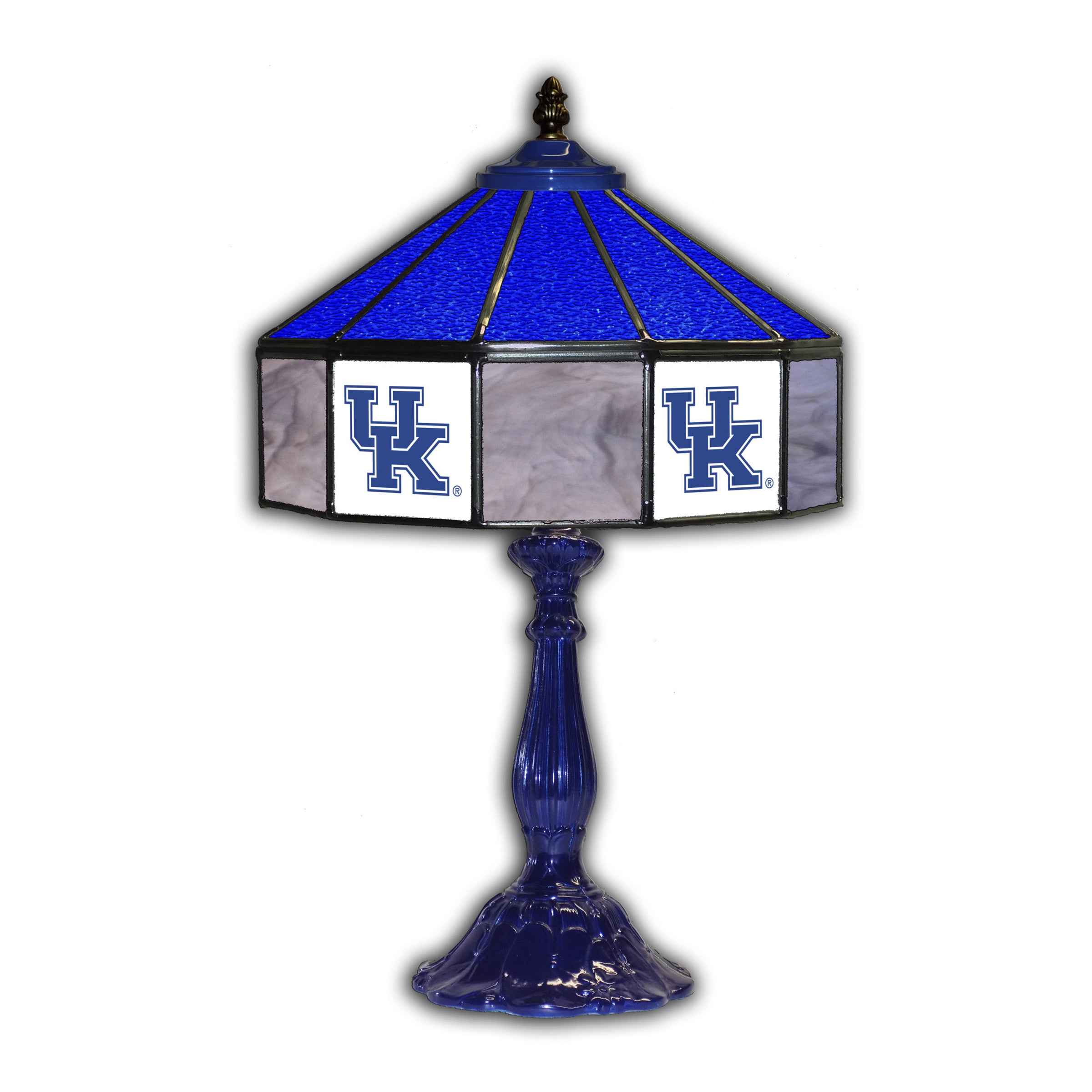 University Of Kentucky 21" Glass Table Lamp