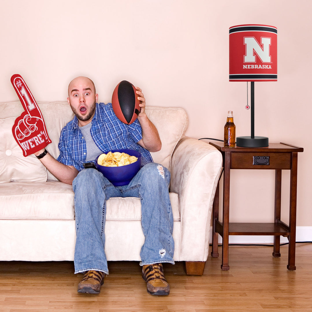 University Of Nebraska Desk Lamp