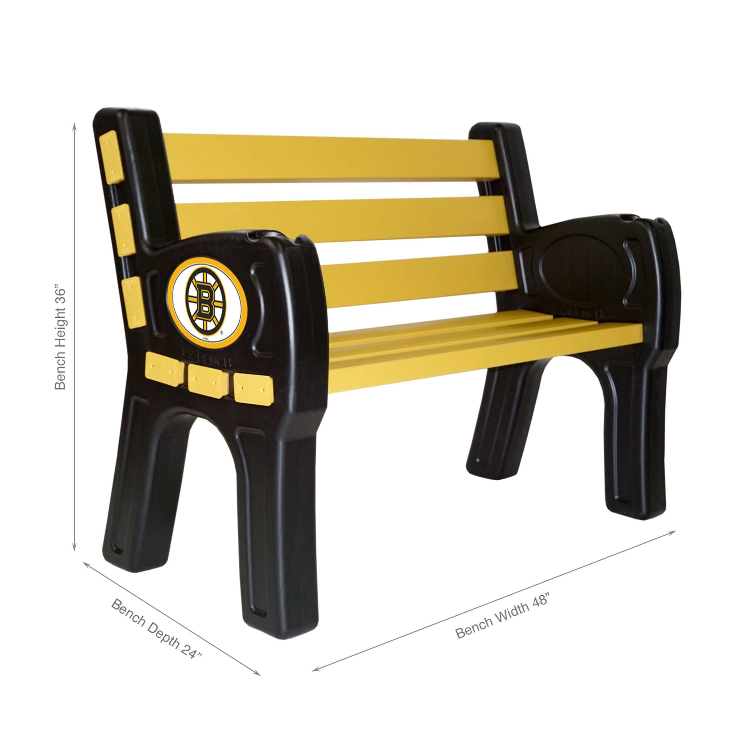 Boston Bruins Outdoor Bench