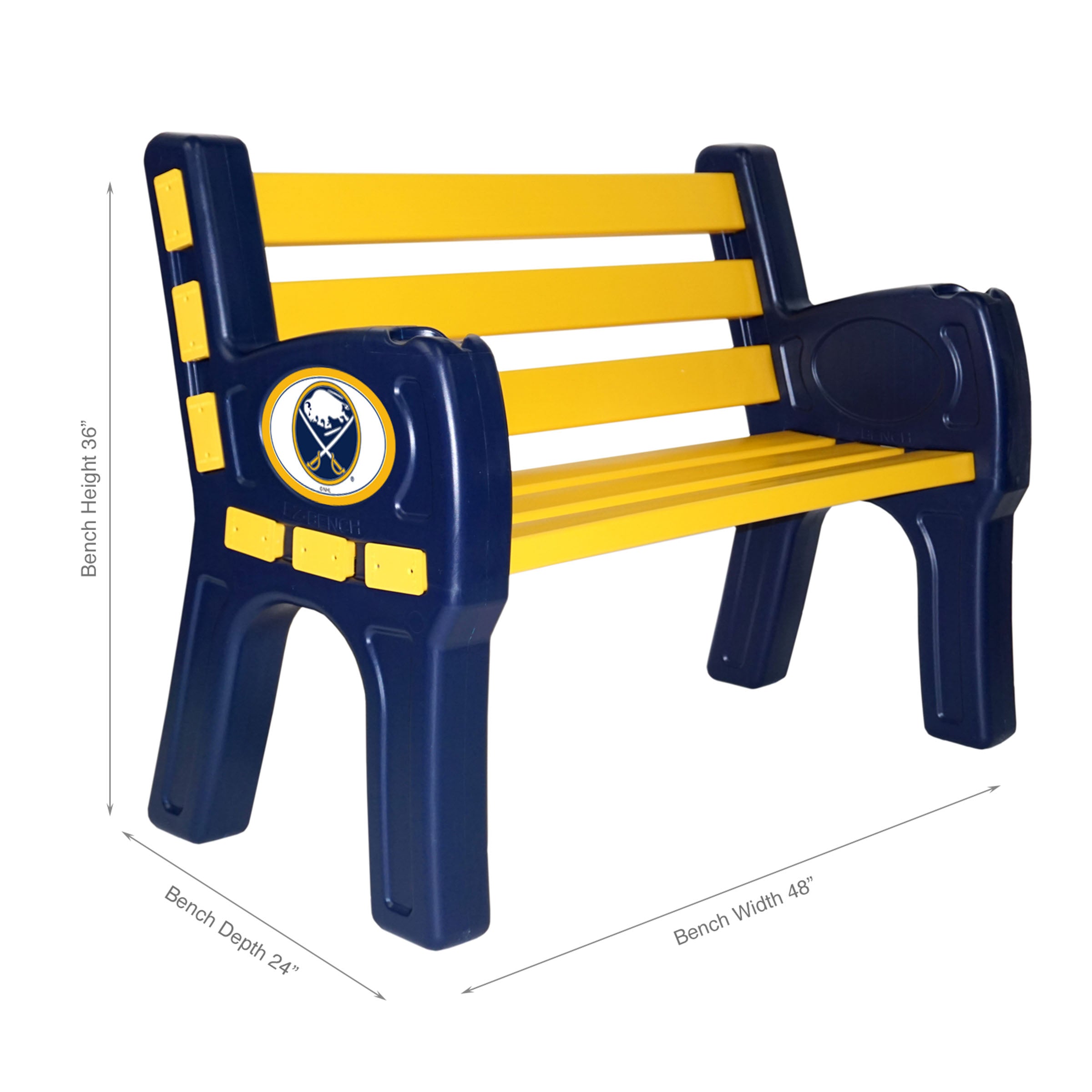 Buffalo Sabres Outdoor Bench