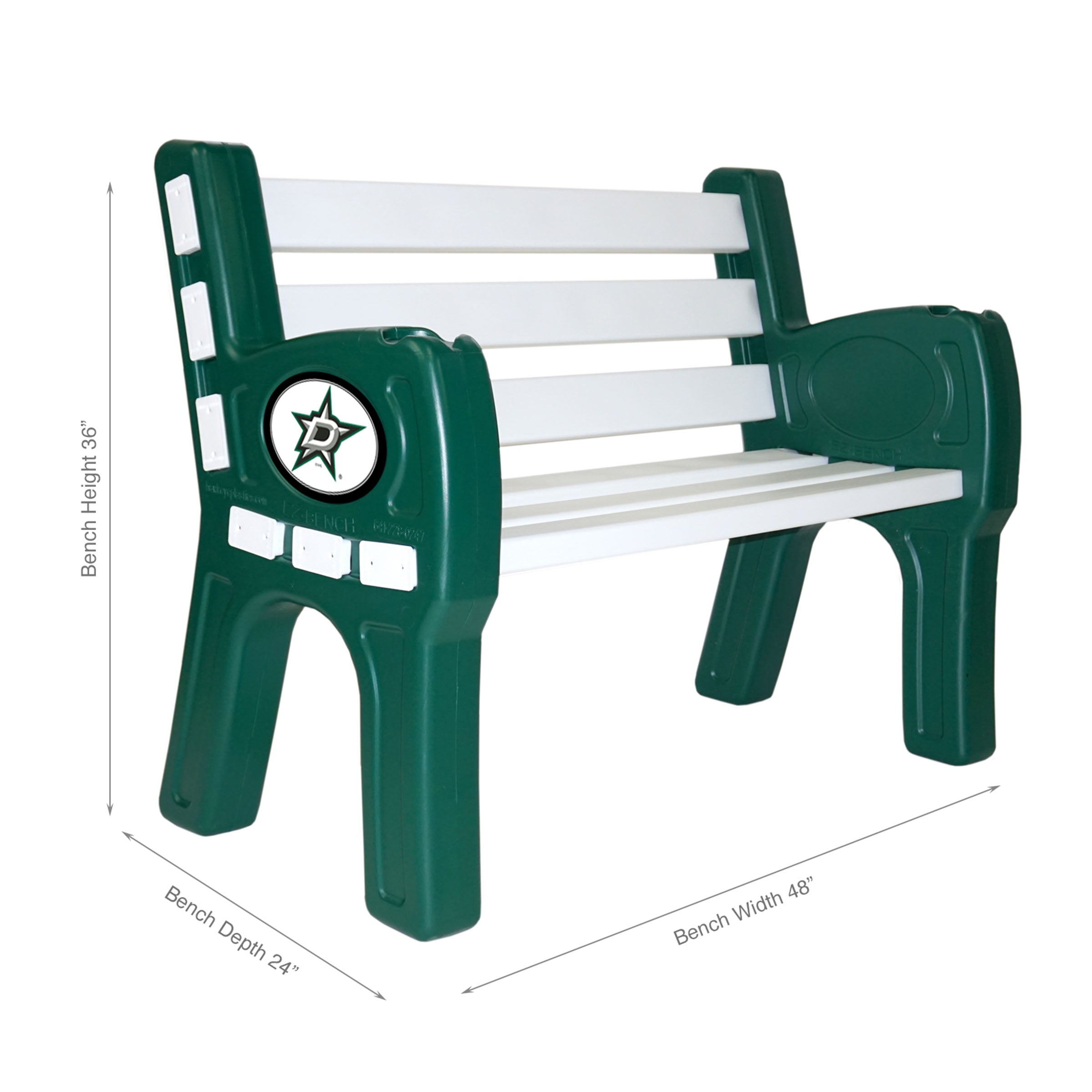 Dallas Stars Outdoor Bench