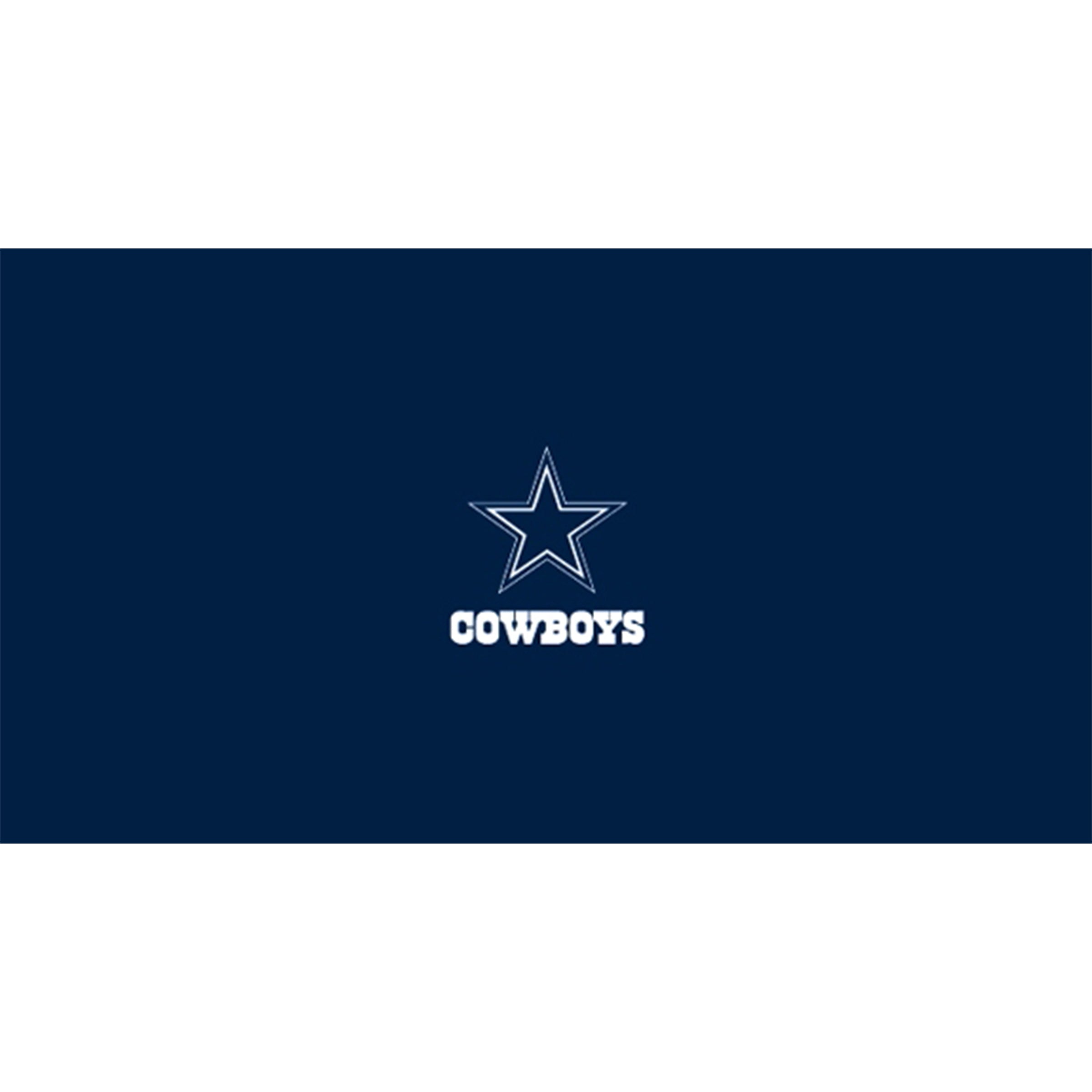 Dallas Cowboys 8' Billiard Cloth