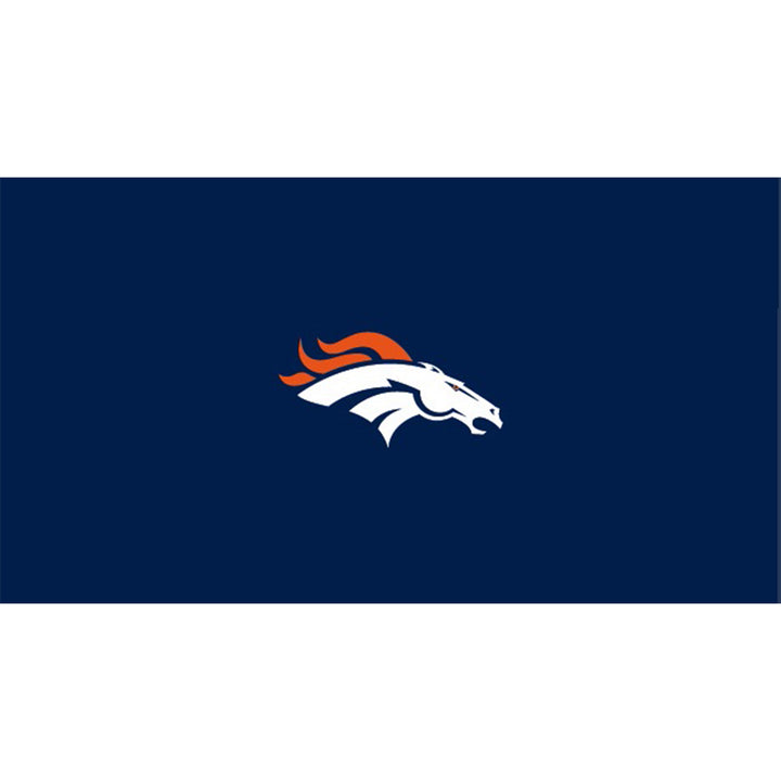 Denver Broncos 8' Billiard Cloth