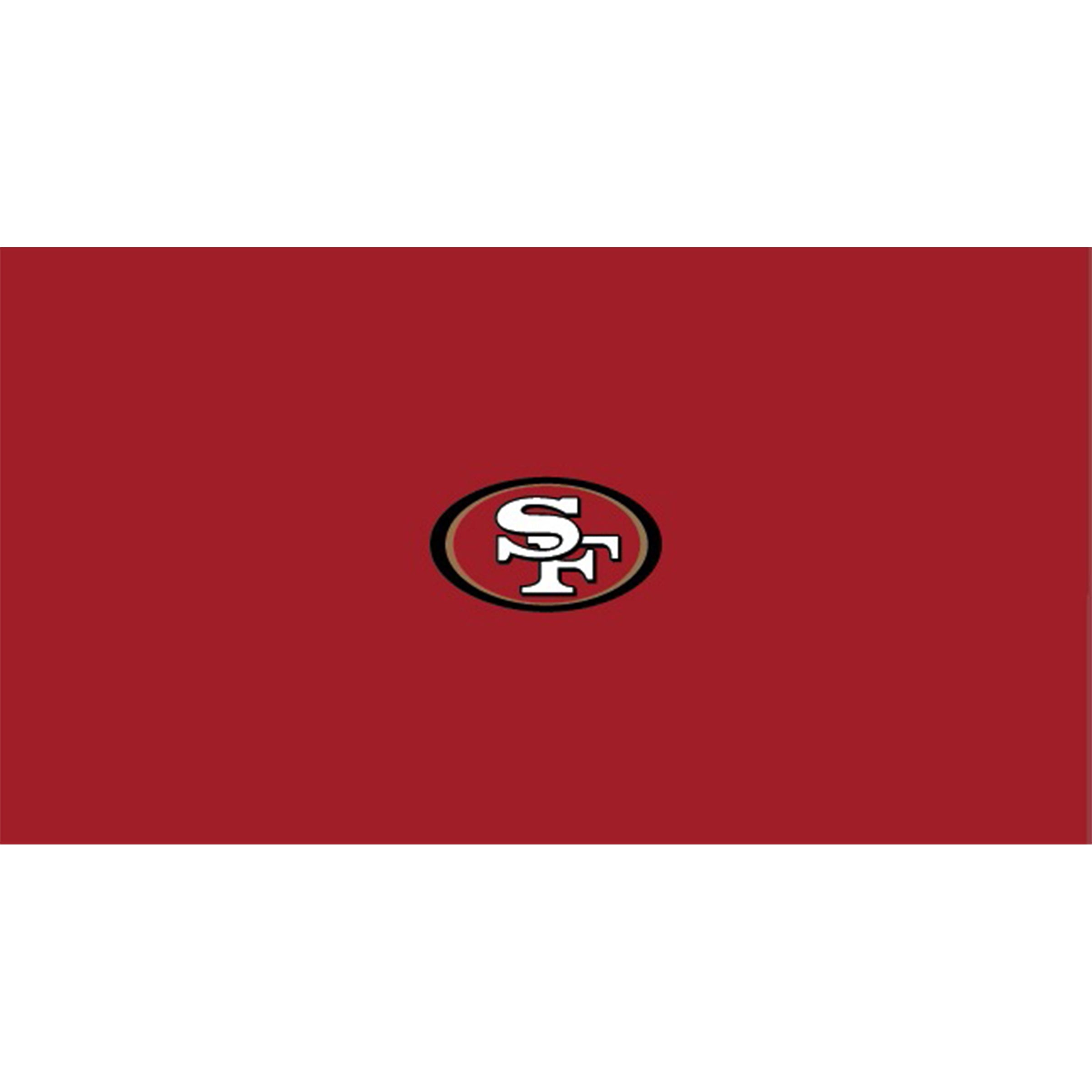 San Francisco 49ers 8' Billiard Cloth