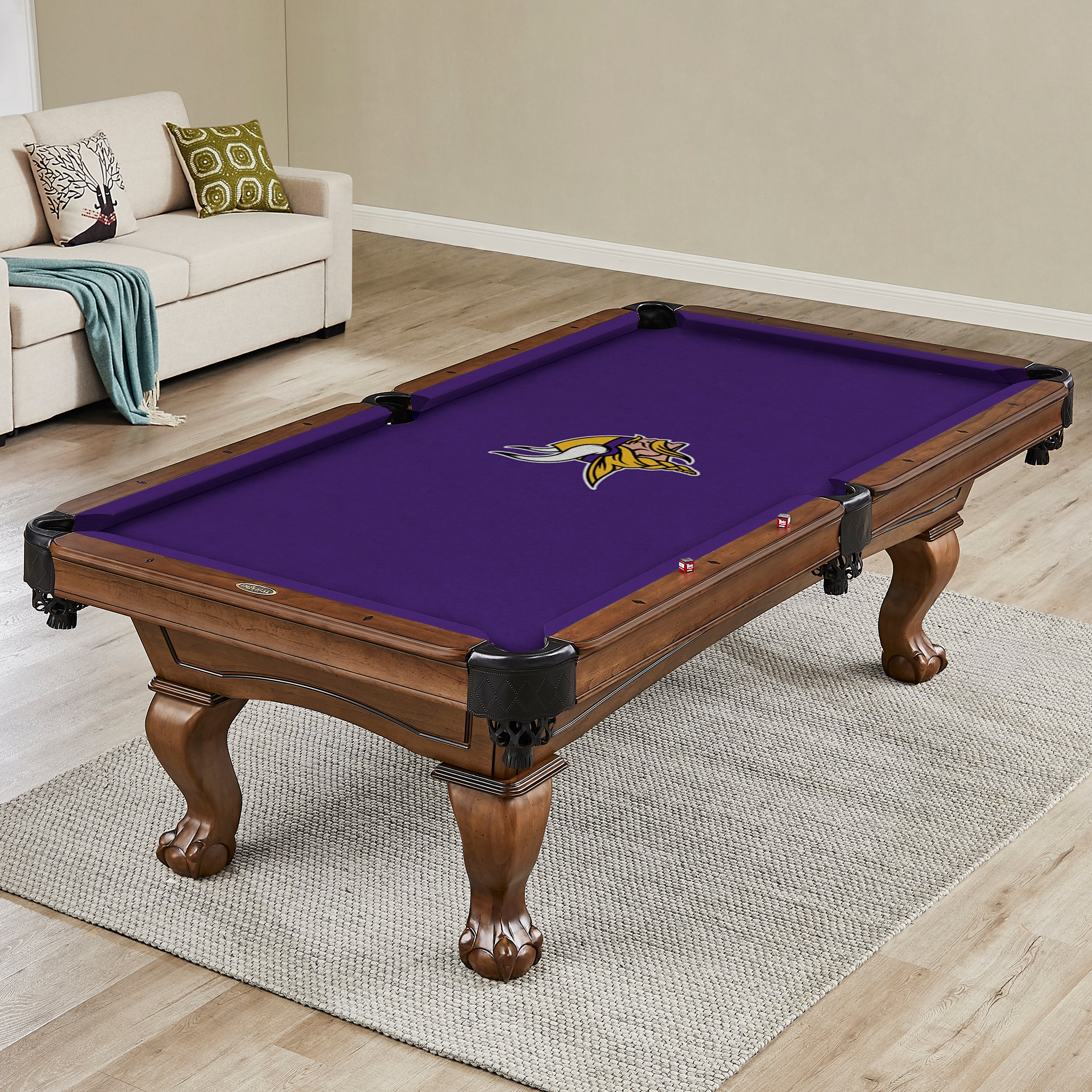 Minnesota Vikings 8' Billiard Cloth