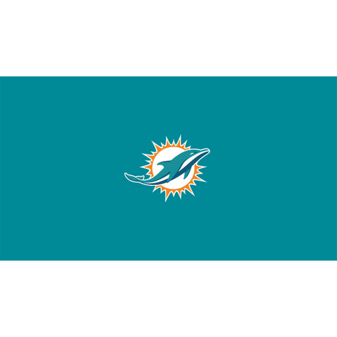 Miami Dolphins 8' Billiard Cloth