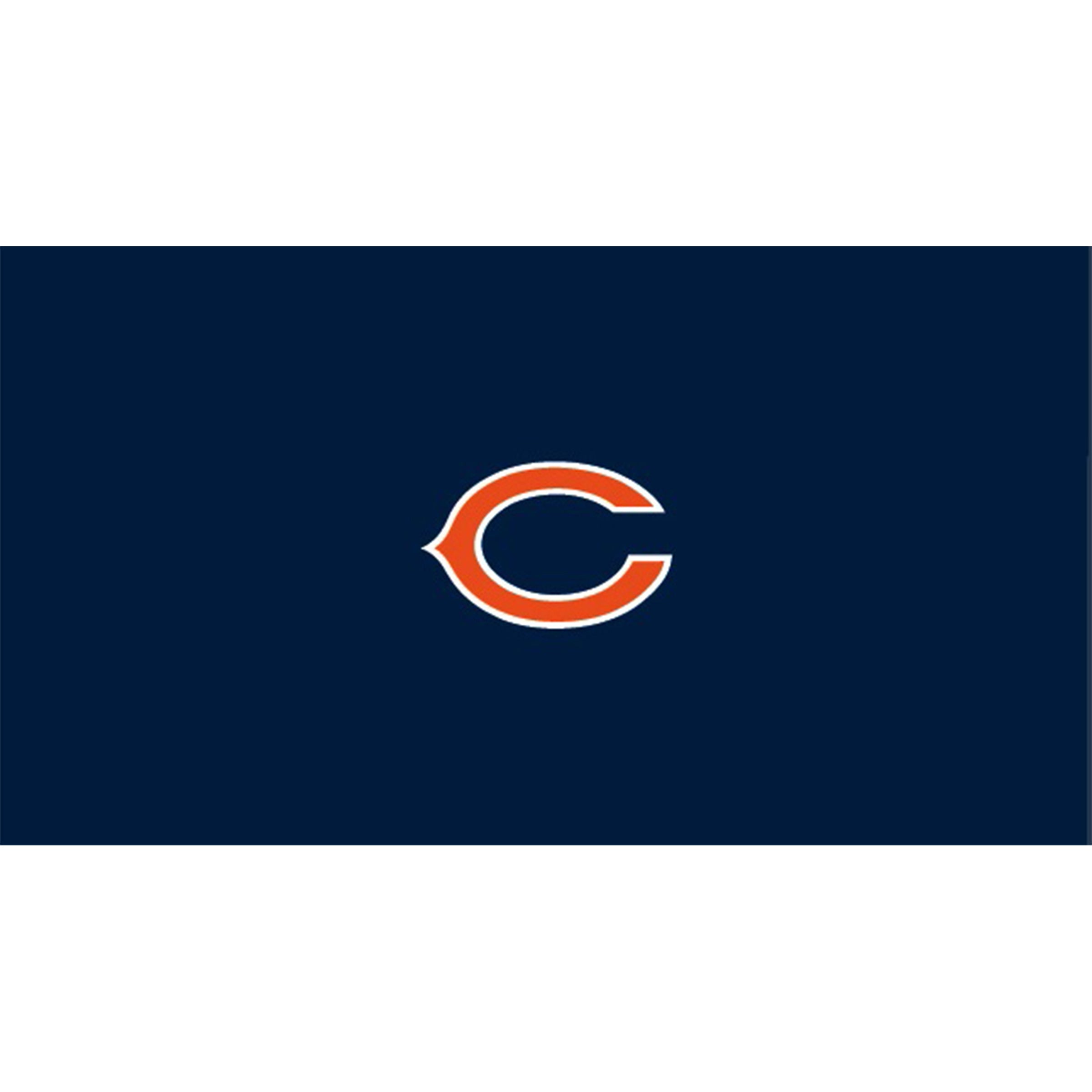 Chicago Bears 8' Billiard Cloth