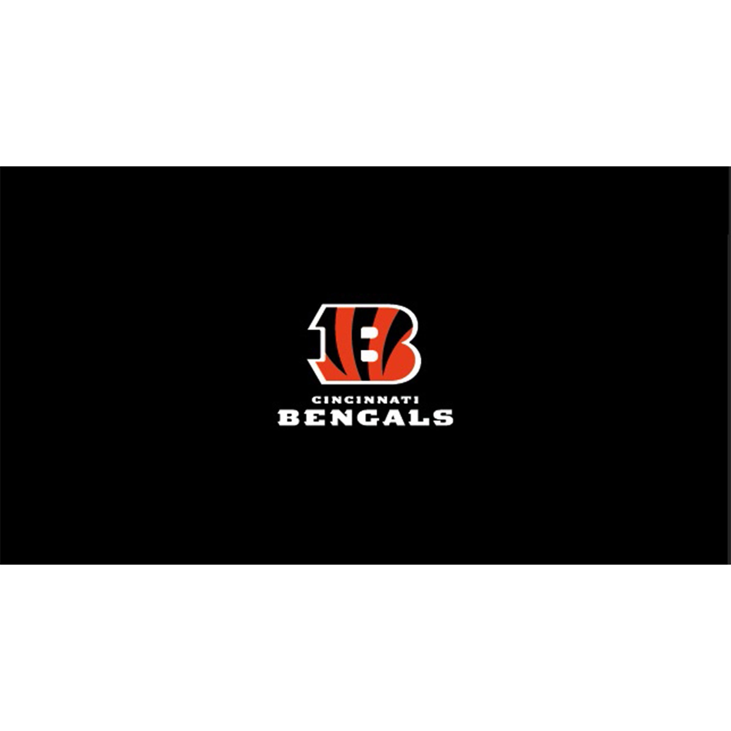 Cincinnati Bengals 8' Billiard Cloth