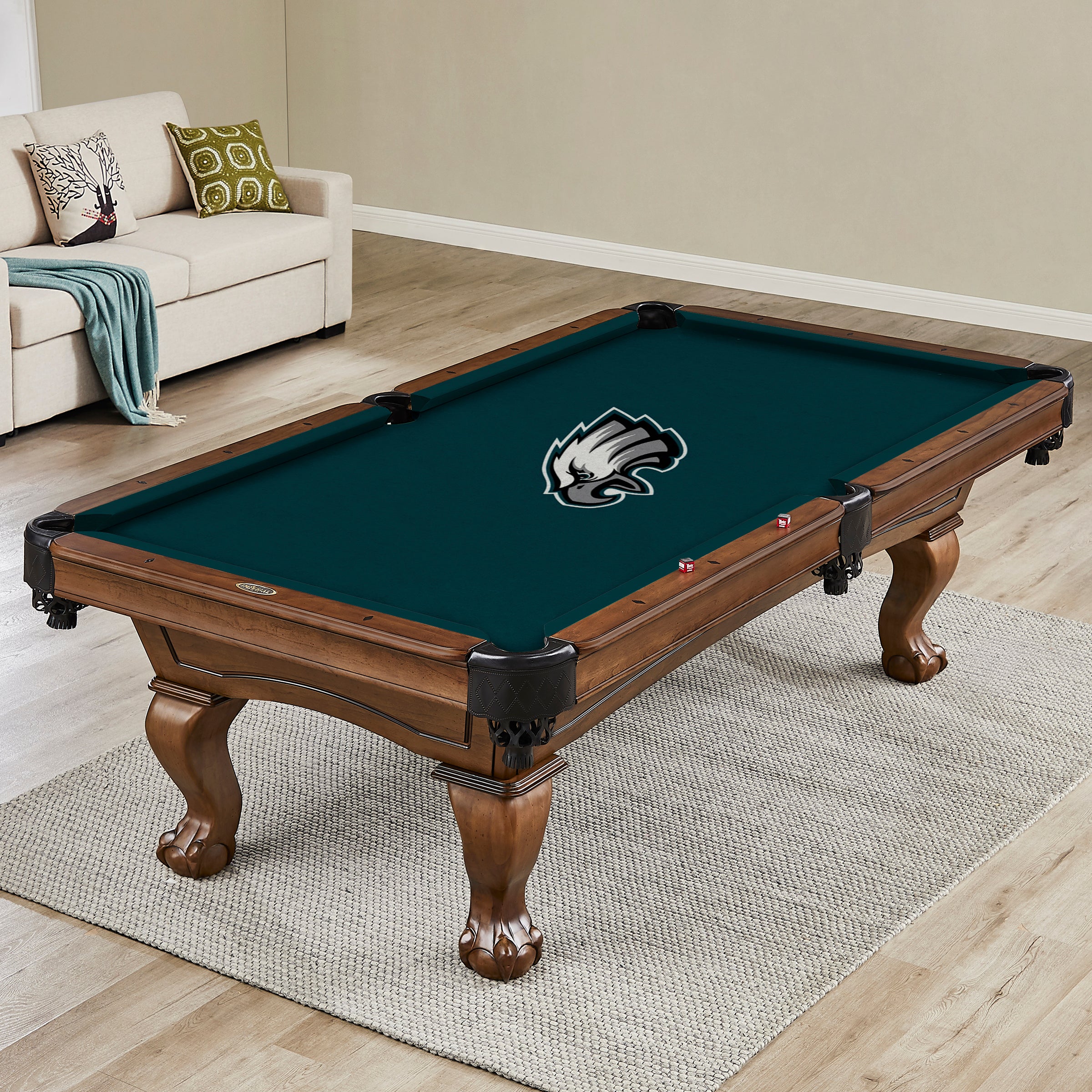 Philadelphia Eagles 8' Billiard Cloth