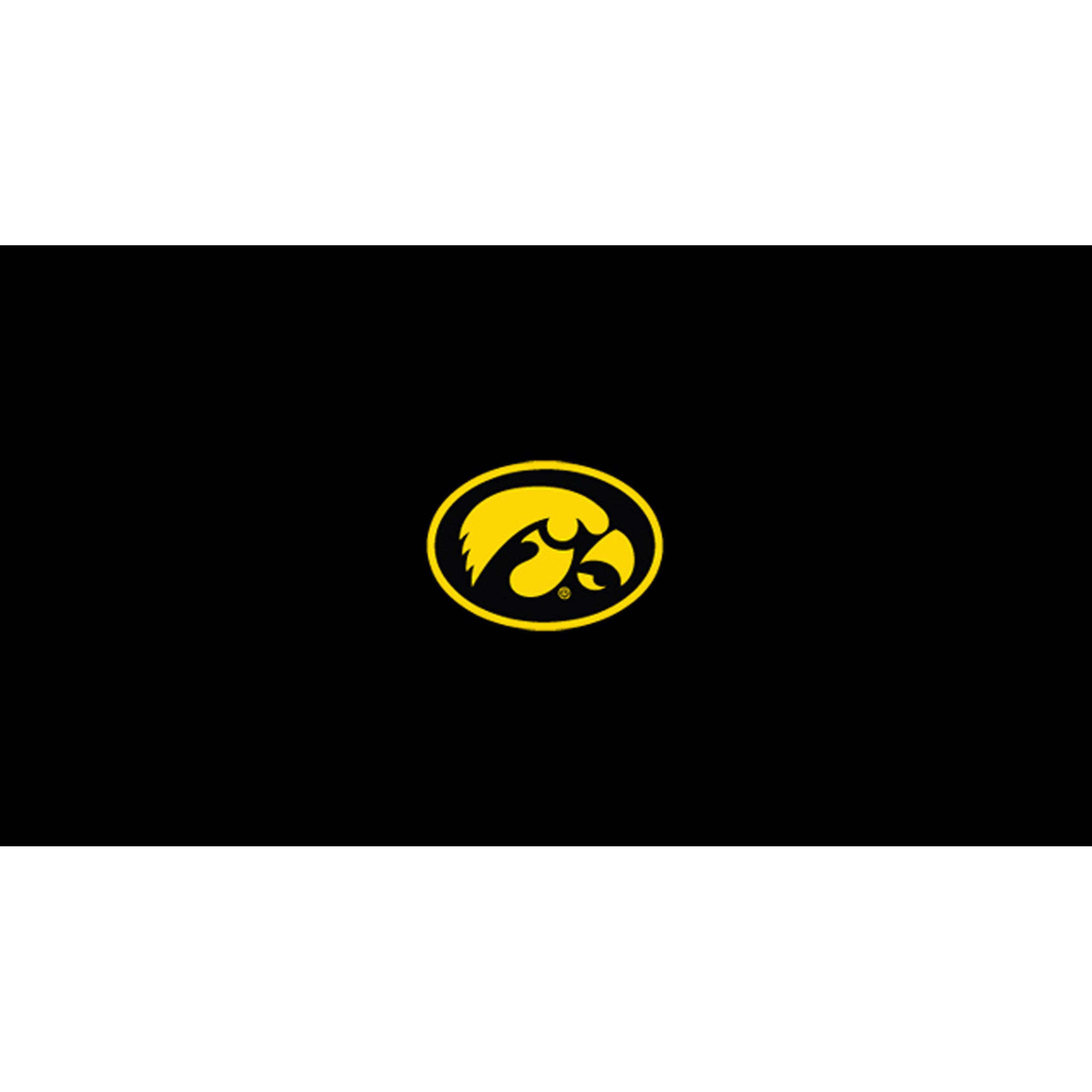 University Of Iowa 8' Pool Table Cloth