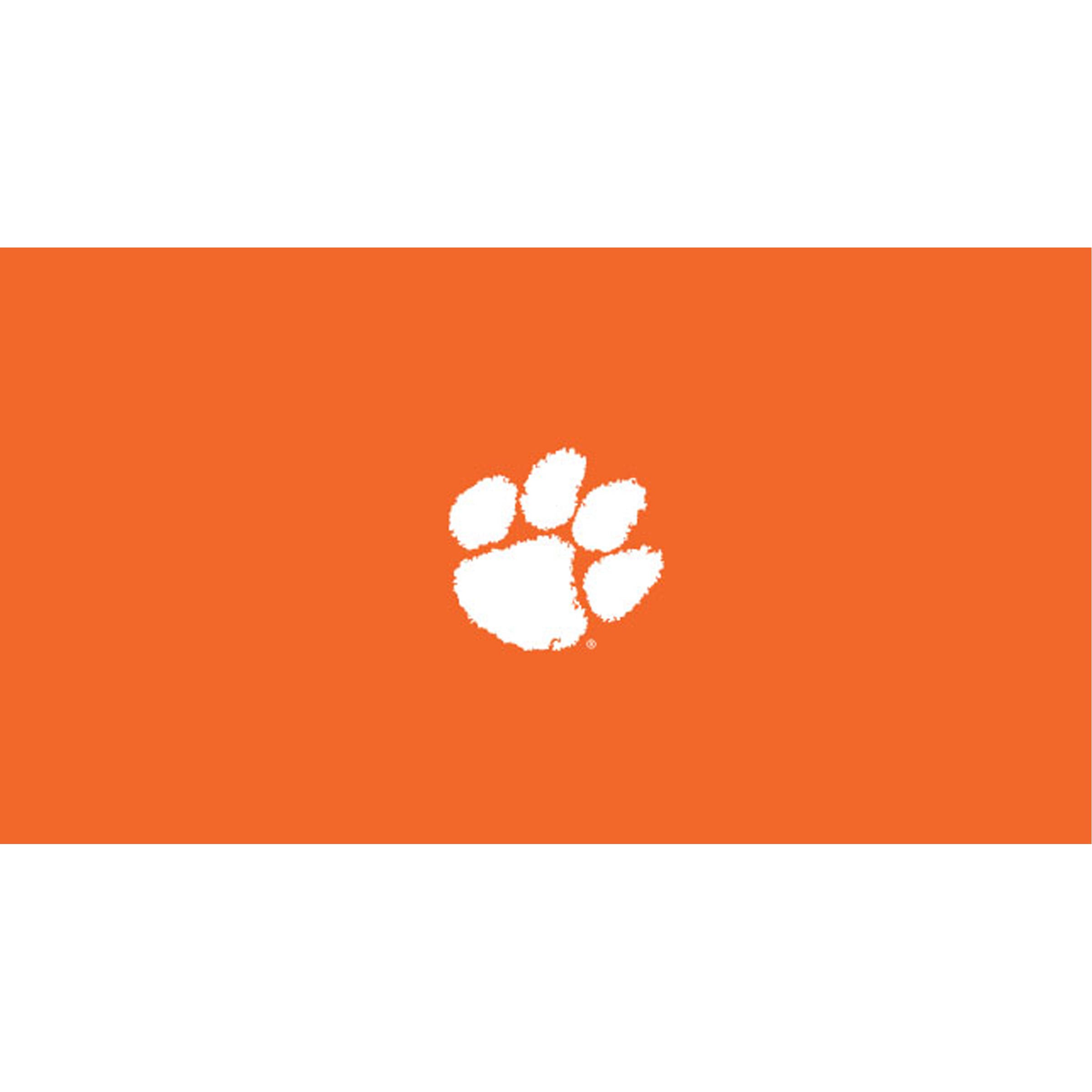 Clemson University 8' Pool Table Cloth