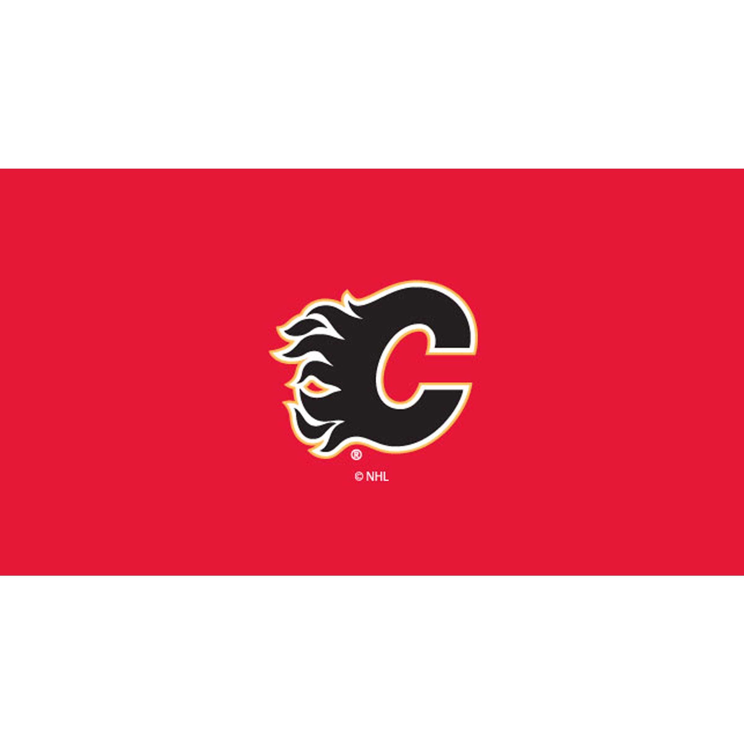 Calgary Flames 8' Billiard Cloth