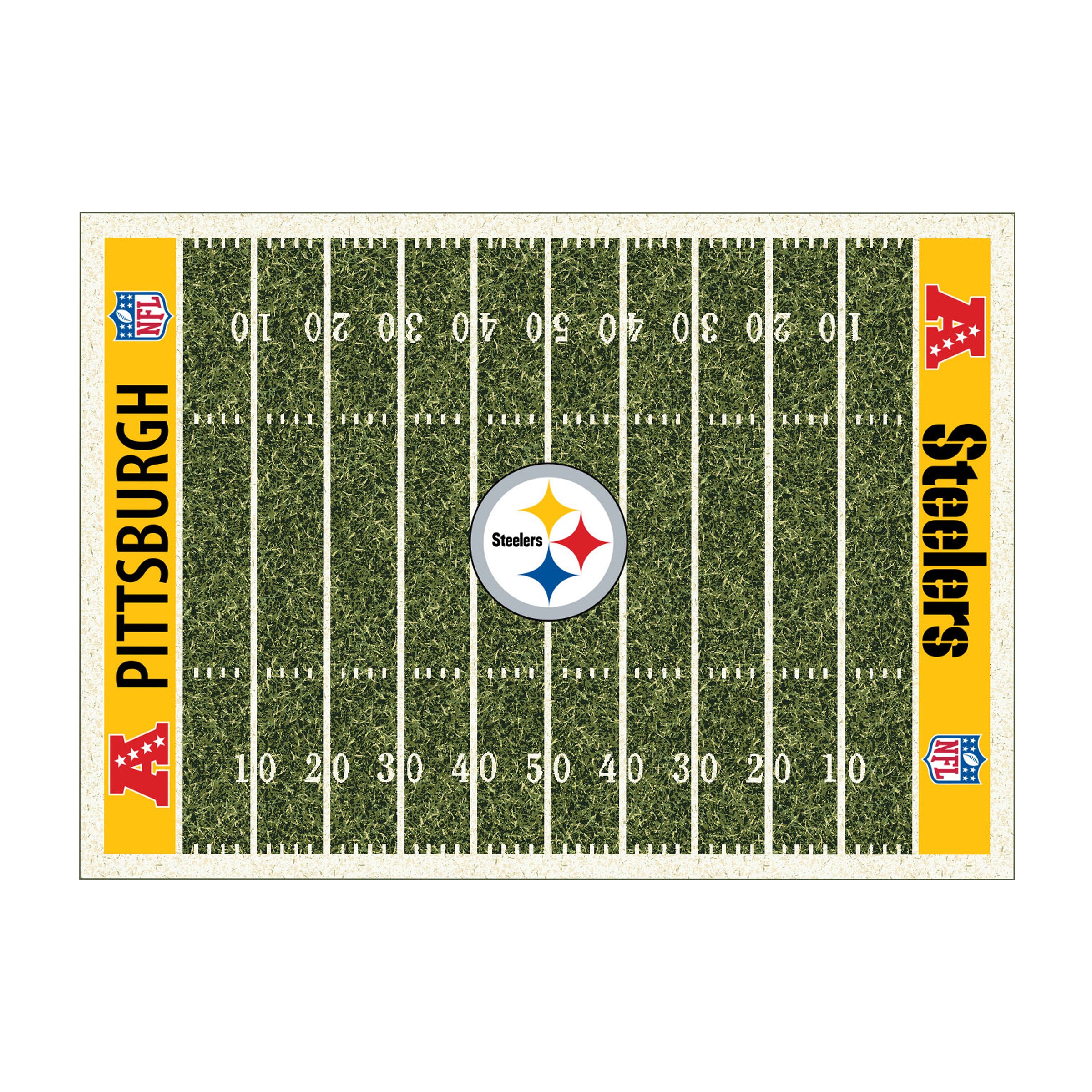 Pittsburgh Steelers 4x6 Homefield Rug