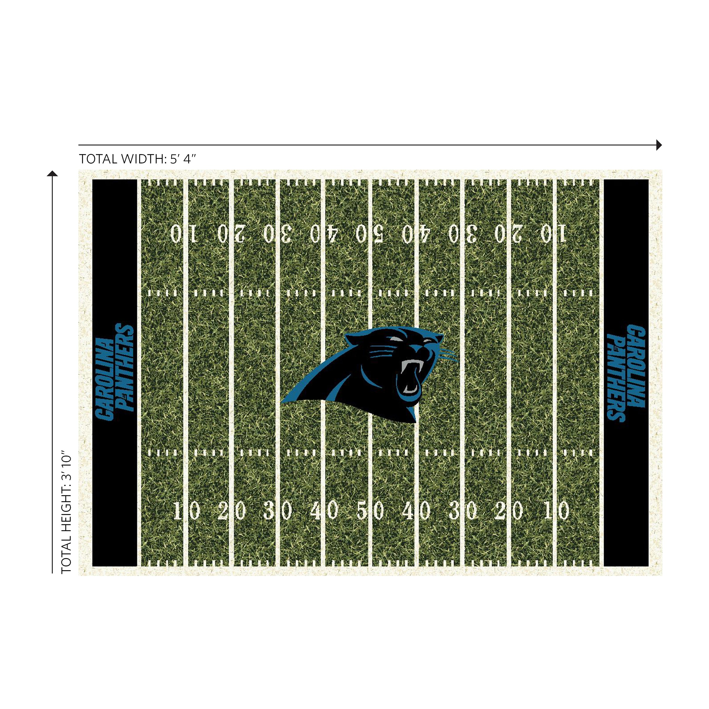 Carolina Panthers 4x6 Homefield Rug