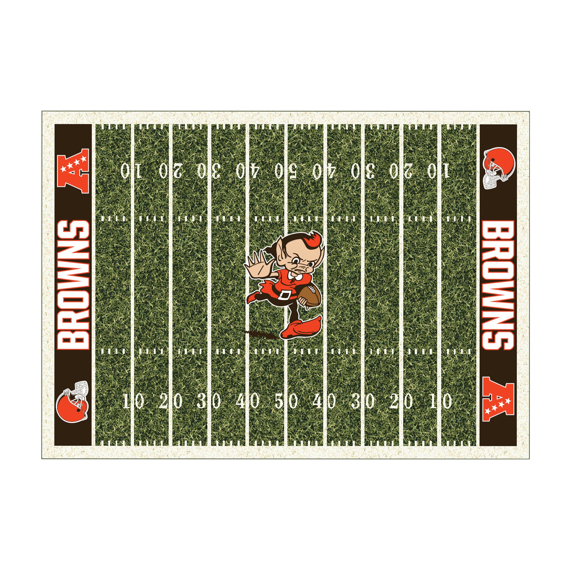 Cleveland Browns 4x6 Homefield Rug