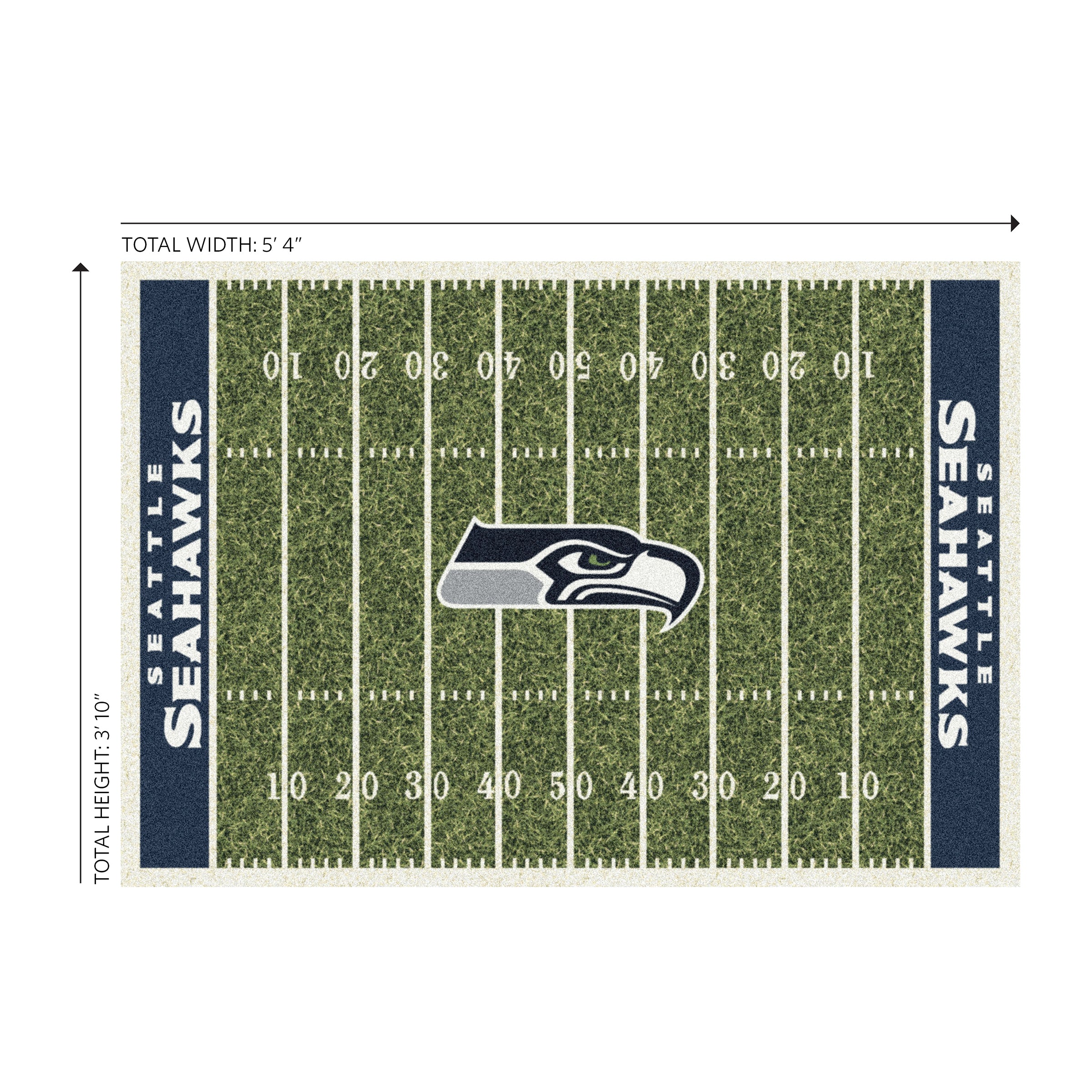 Seattle Seahawks 4x6 Homefield Rug