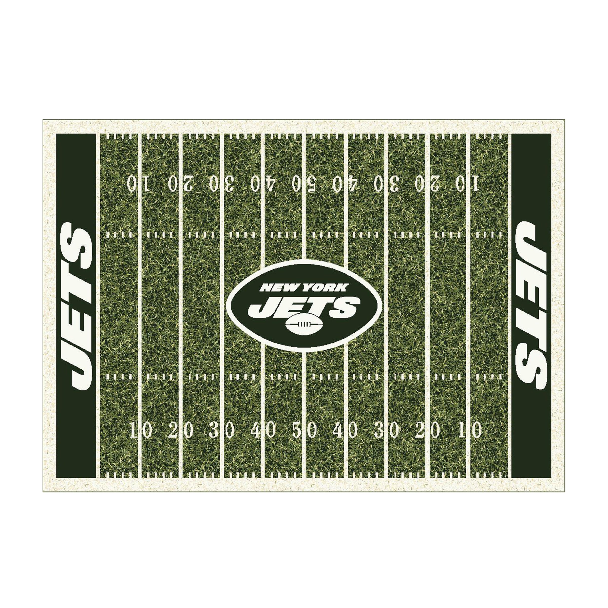 New York Jets 4x6 Homefield Rug