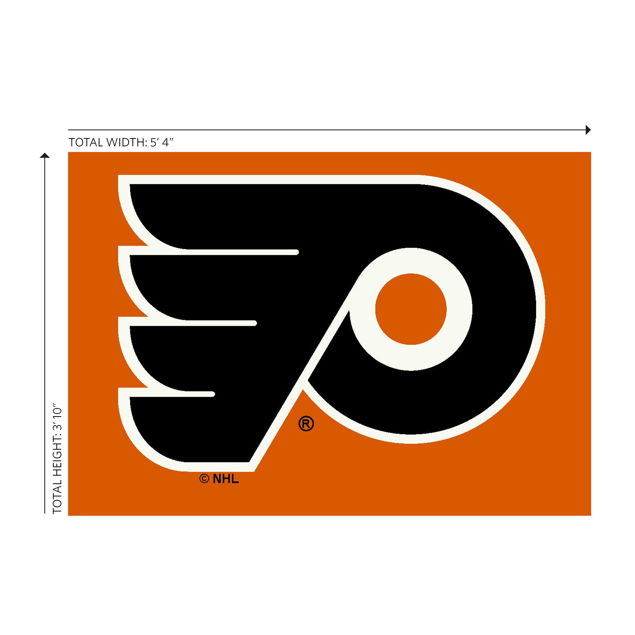 Philadelphia Flyers 4x6 Spirit Rug