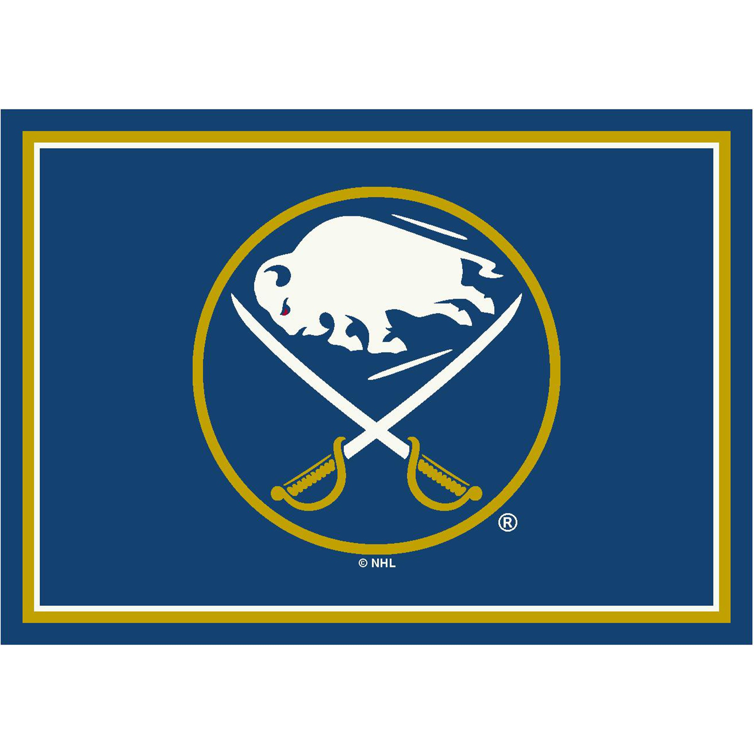 Buffalo Sabres 4x6 Spirit Rug