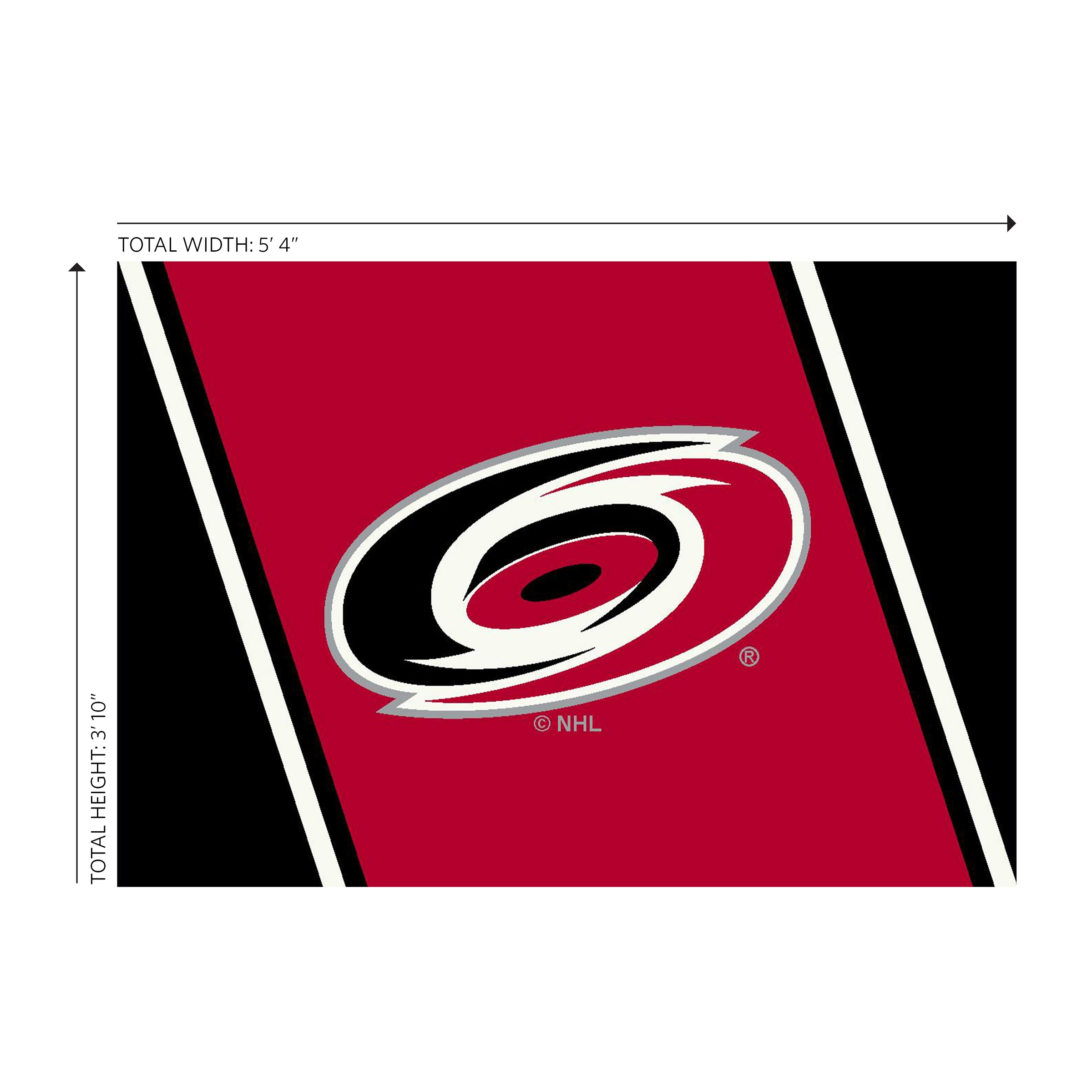 Carolina Hurricanes 4x6 Spirit Rug