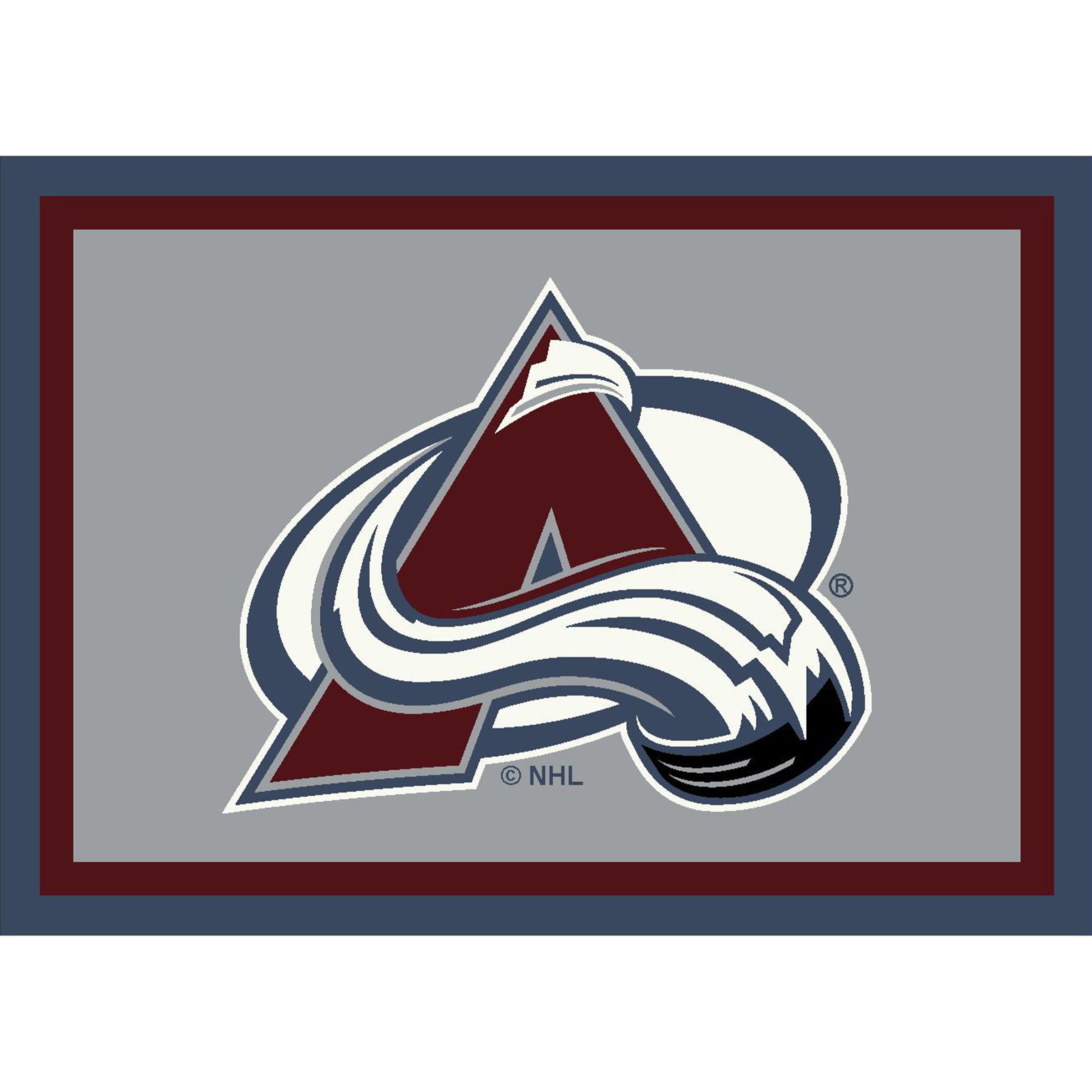 Colorado Avalanche 4x6 Spirit Rug